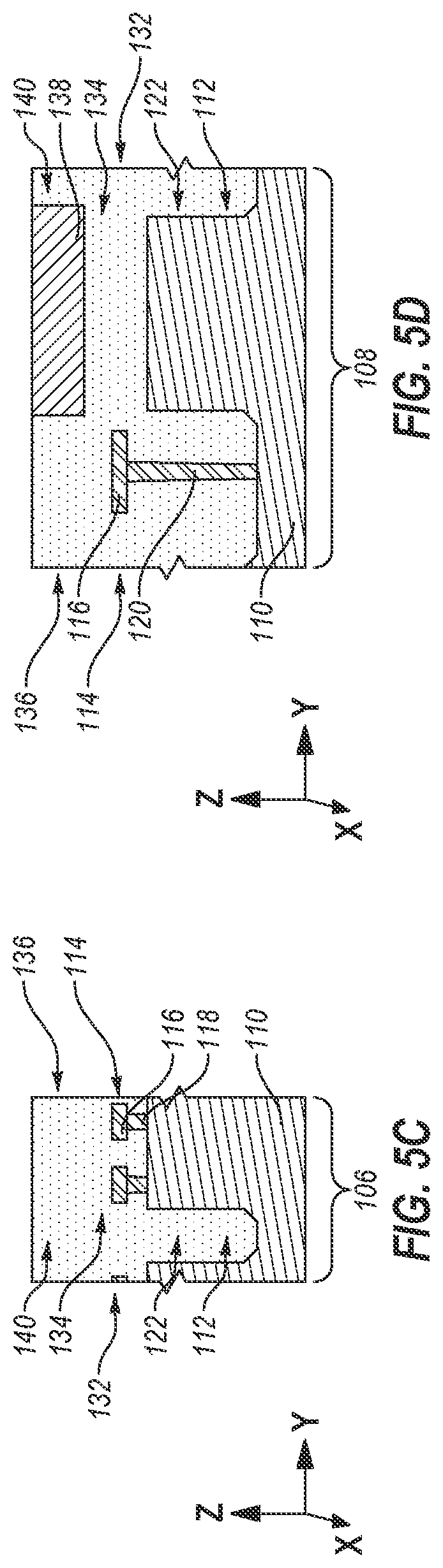 Patent US11785764 Figure 8 – Methods of forming microelectronic devices