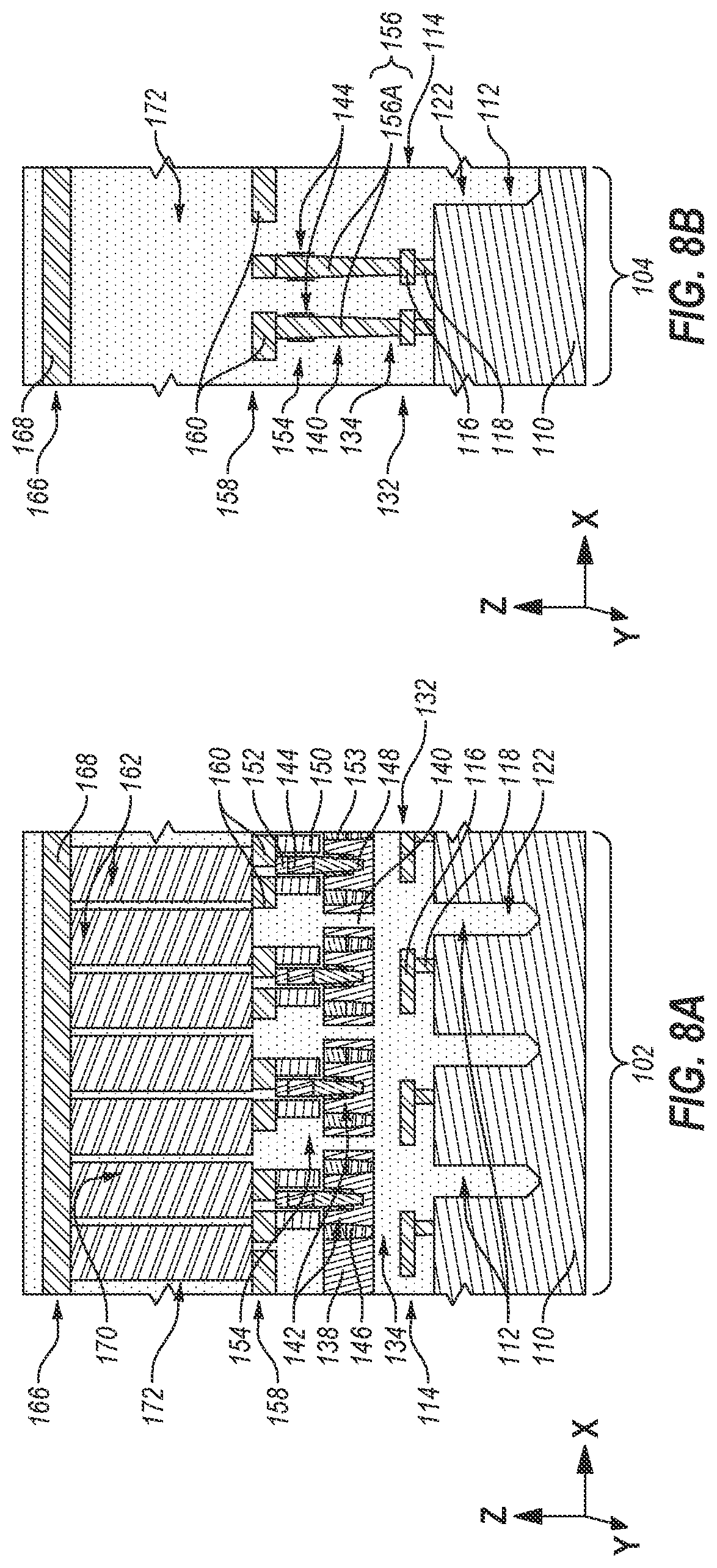 Patent US11785764 Figure 13 – Methods of forming microelectronic devices