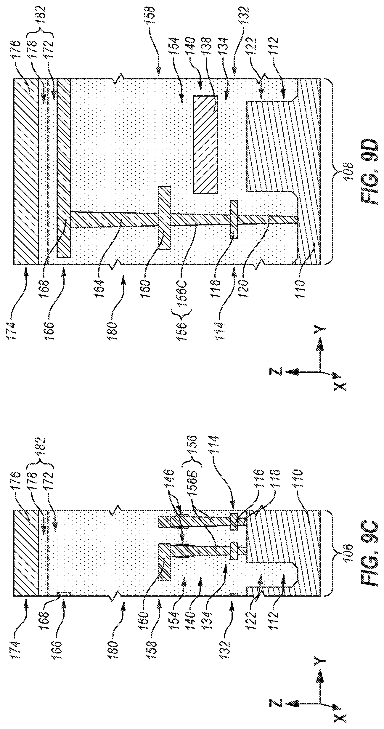 Patent US11785764 Figure 16 – Methods of forming microelectronic devices