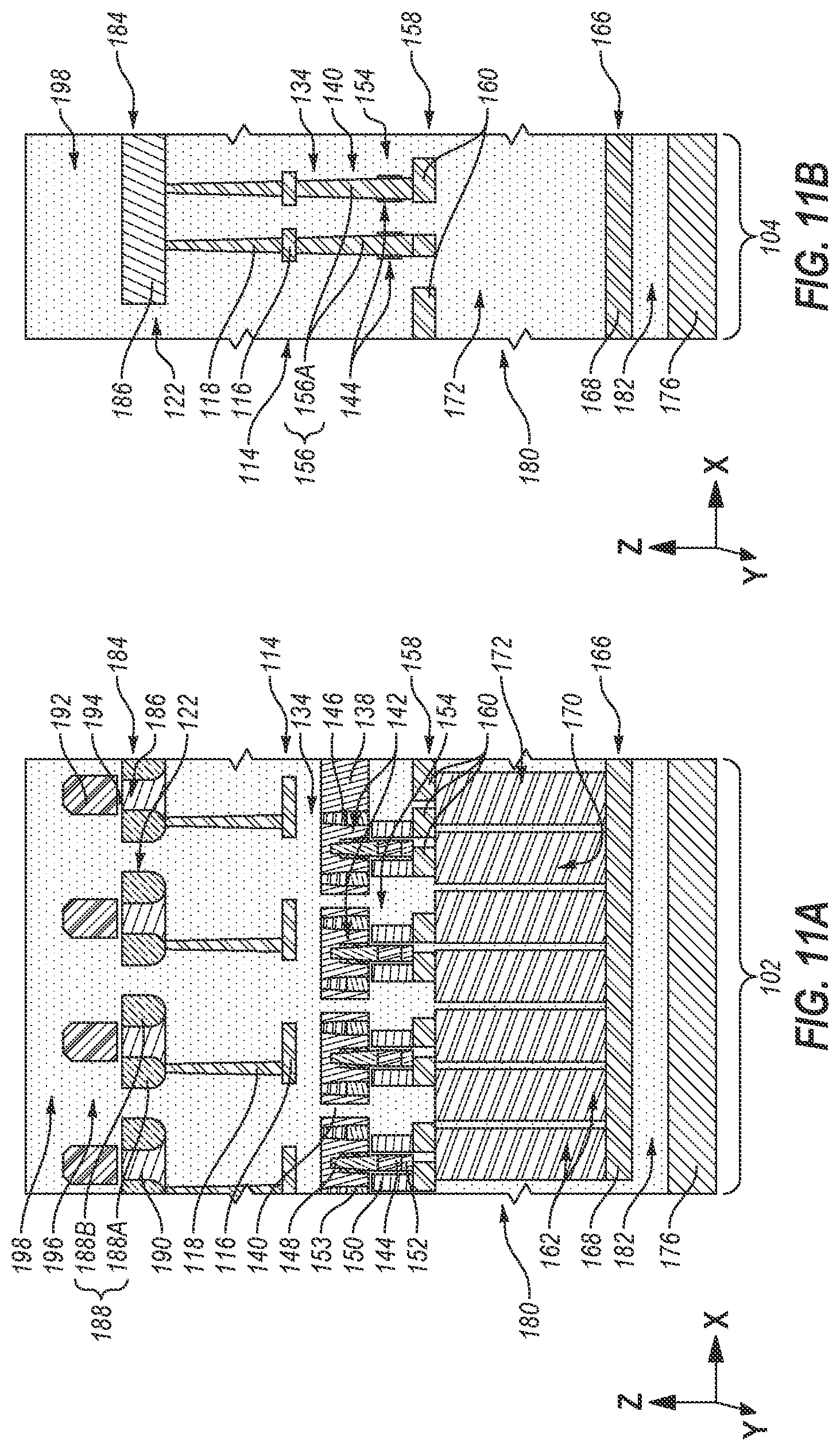 Patent US11785764 Figure 19 – Methods of forming microelectronic devices
