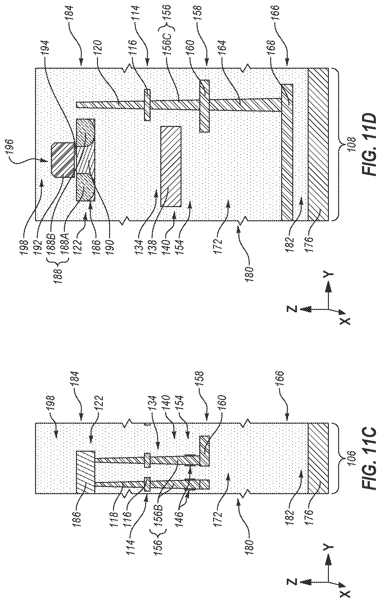 Patent US11785764 Figure 20 – Methods of forming microelectronic devices