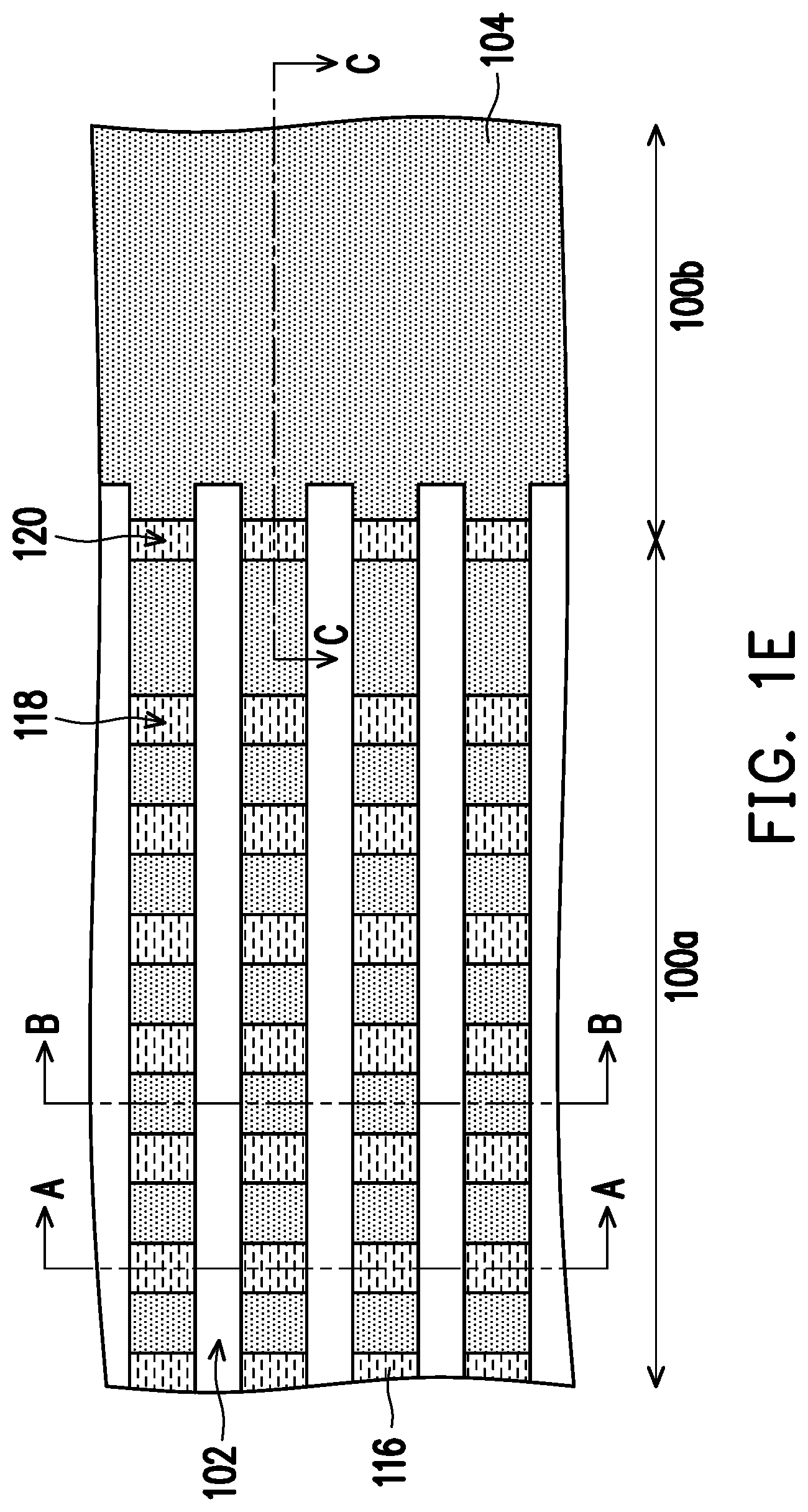 Patent US11785765 Figure 5 – Semiconductor memory device with guard pillar and manufacturing method thereof
