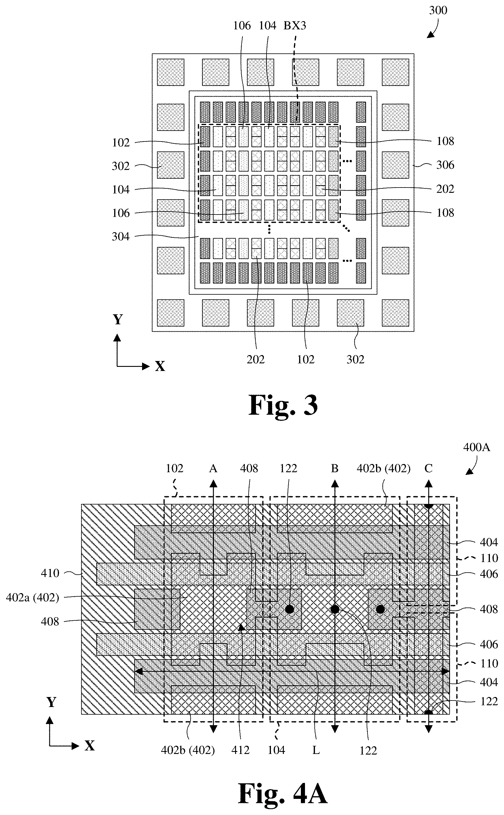 Patent US11785770 Figure 3 – Strap-cell architecture for embedded memory