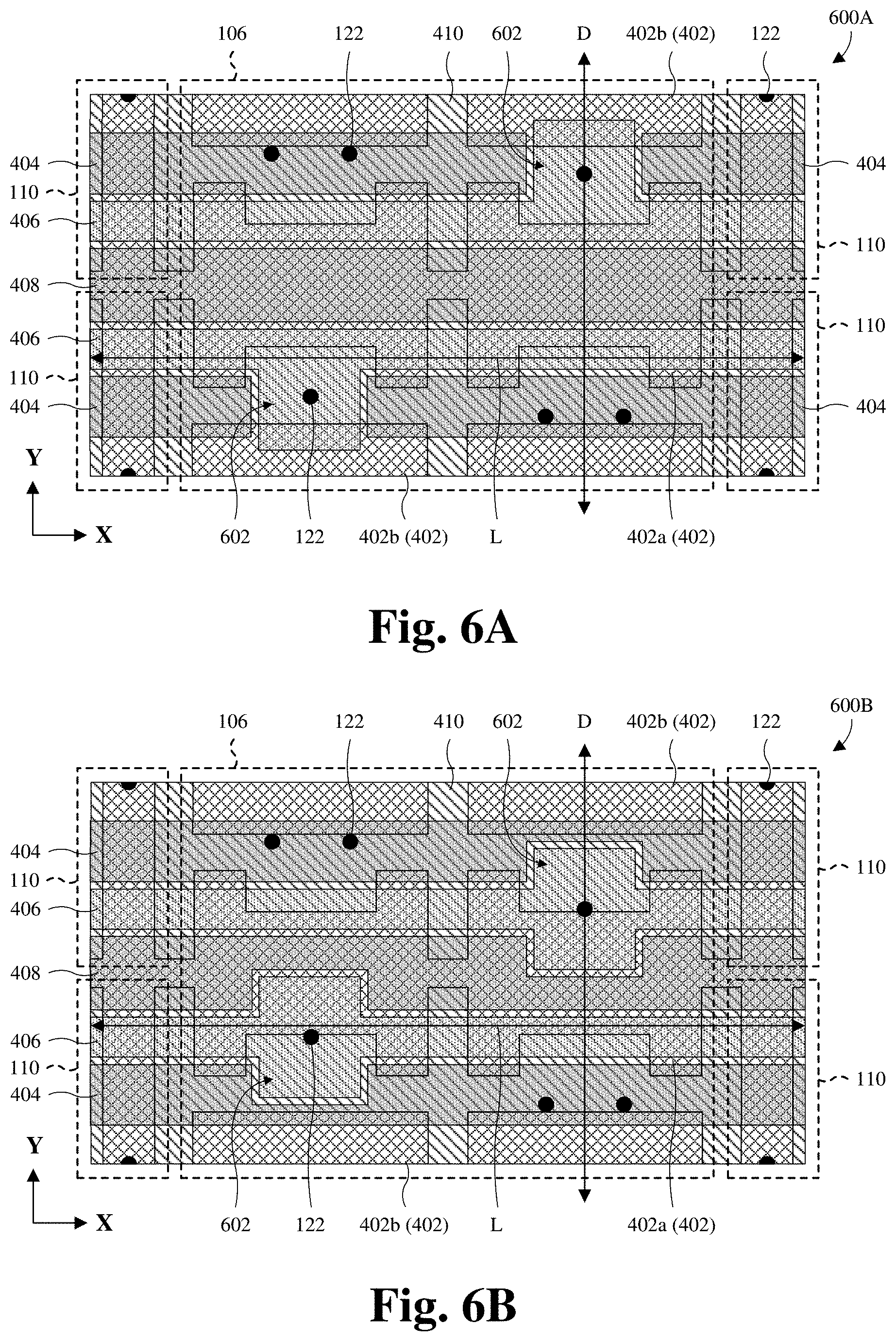 Patent US11785770 Figure 6 – Strap-cell architecture for embedded memory