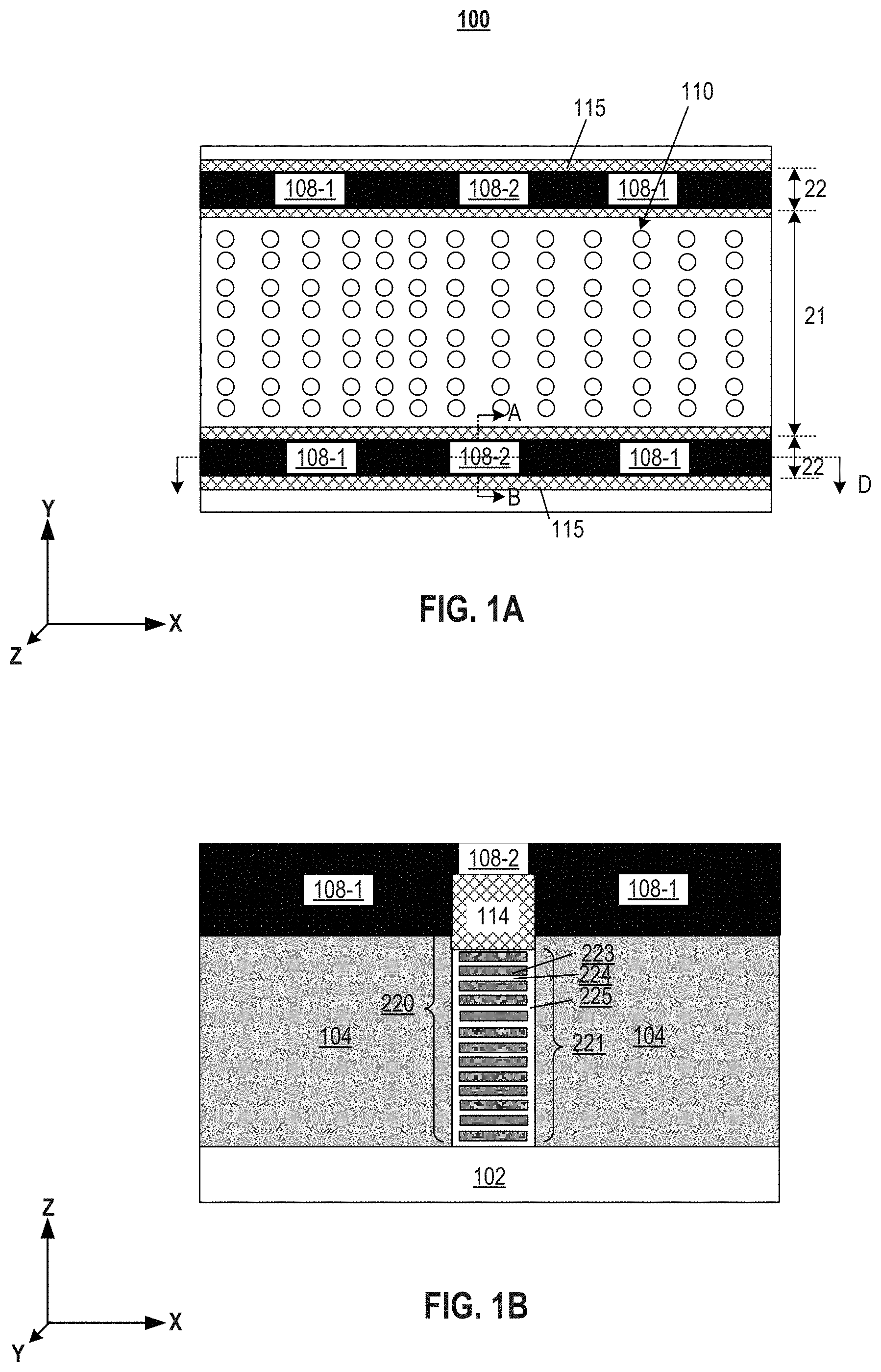 Patent US11785772 Figure 1 – Three-dimensional memory device with source structure and methods for forming the same