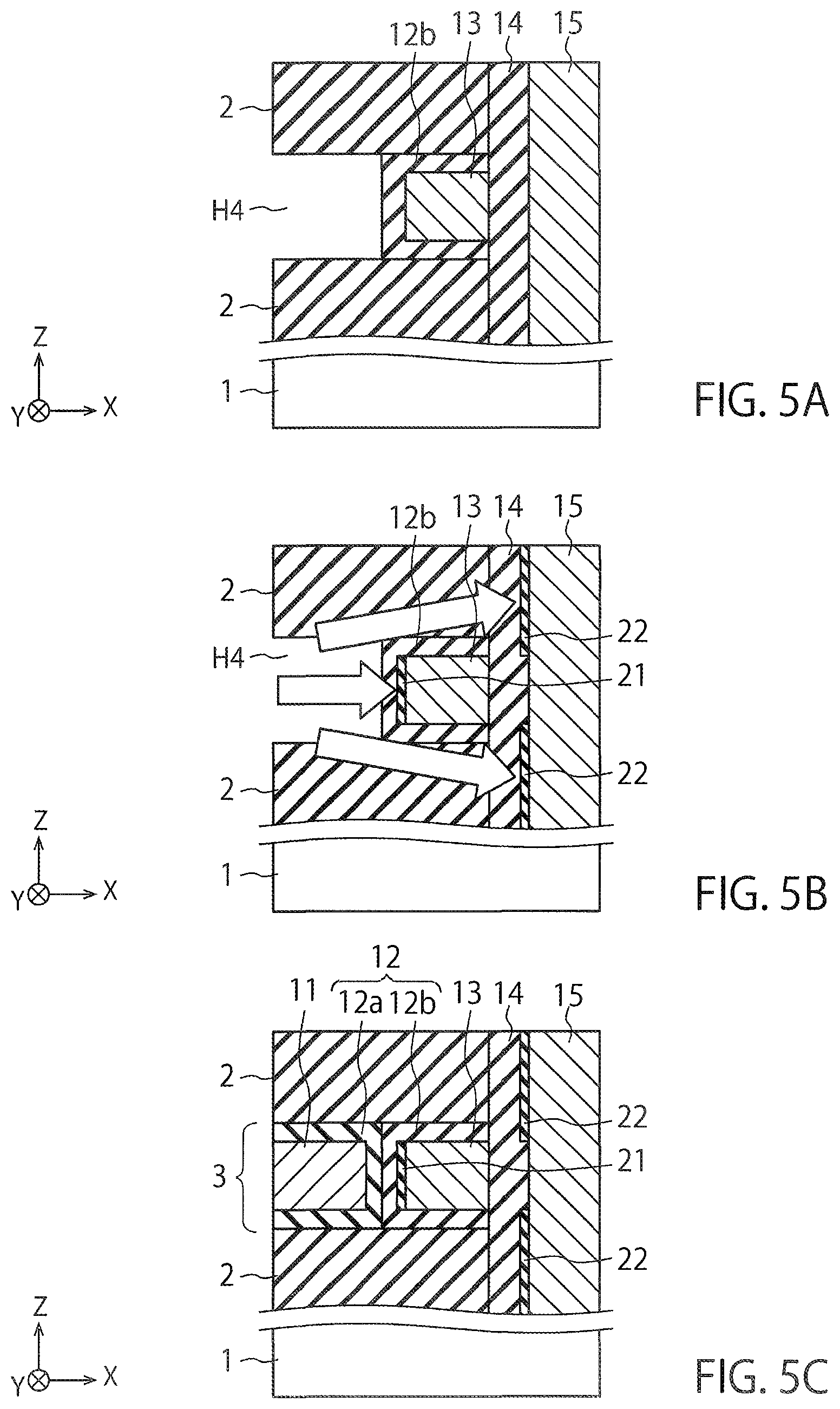Patent US11785774 Figure 5 – Semiconductor device and method of manufacturing the same