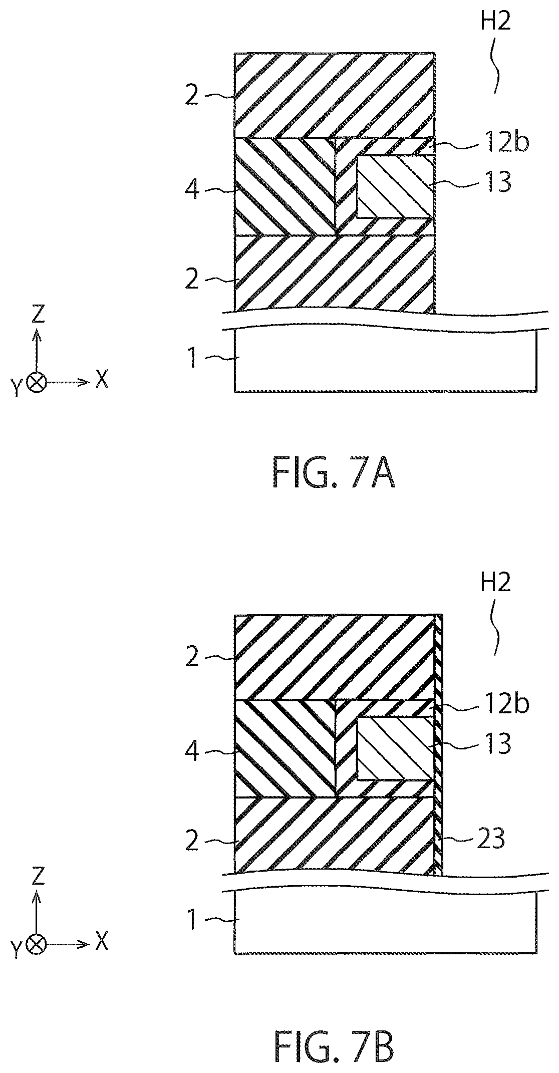 Patent US11785774 Figure 7 – Semiconductor device and method of manufacturing the same