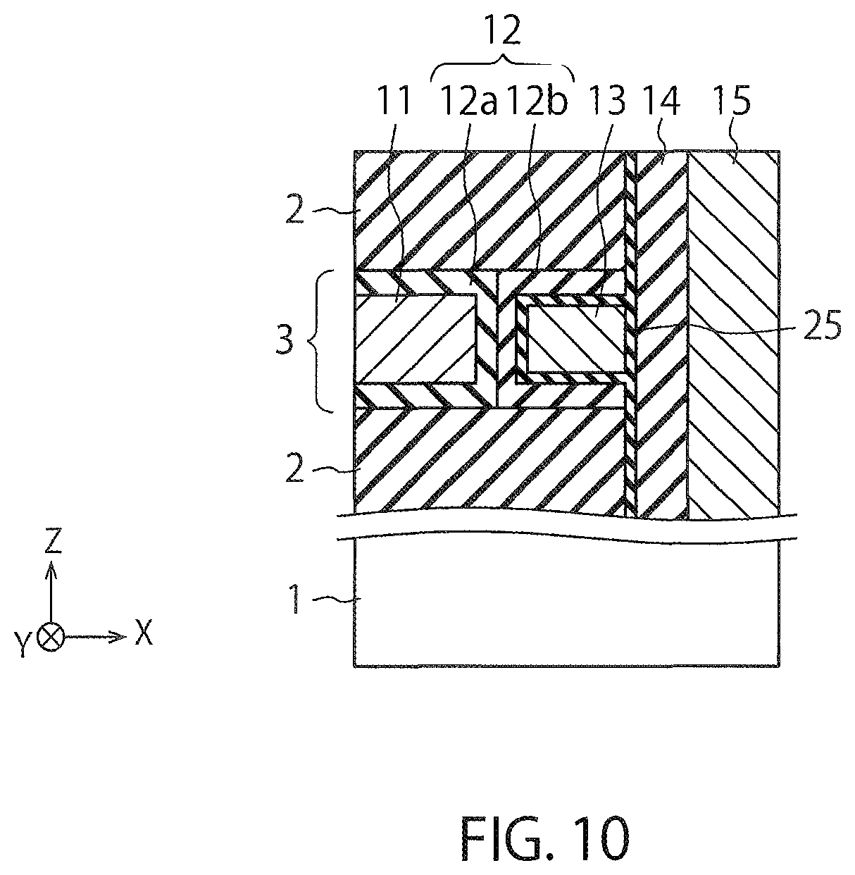 Patent US11785774 Figure 10 – Semiconductor device and method of manufacturing the same