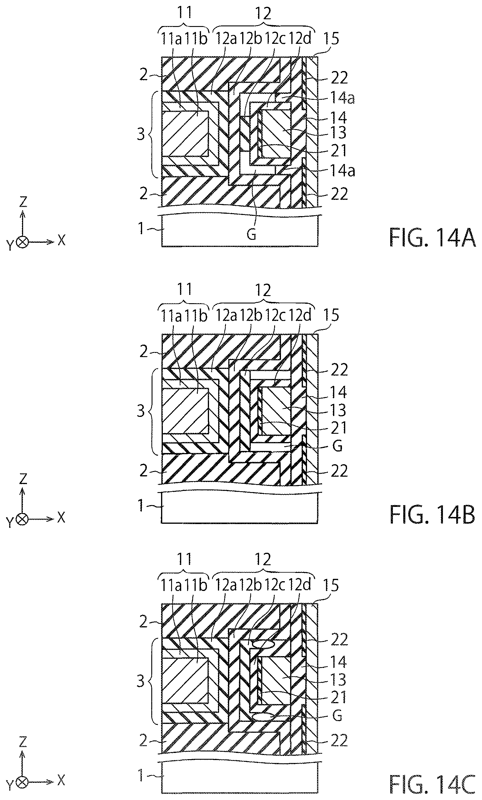 Patent US11785774 Figure 14 – Semiconductor device and method of manufacturing the same