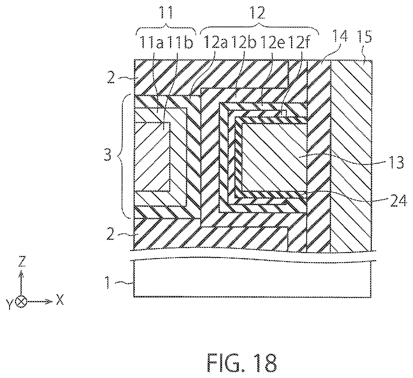Patent US11785774 Figure 18 – Semiconductor device and method of manufacturing the same
