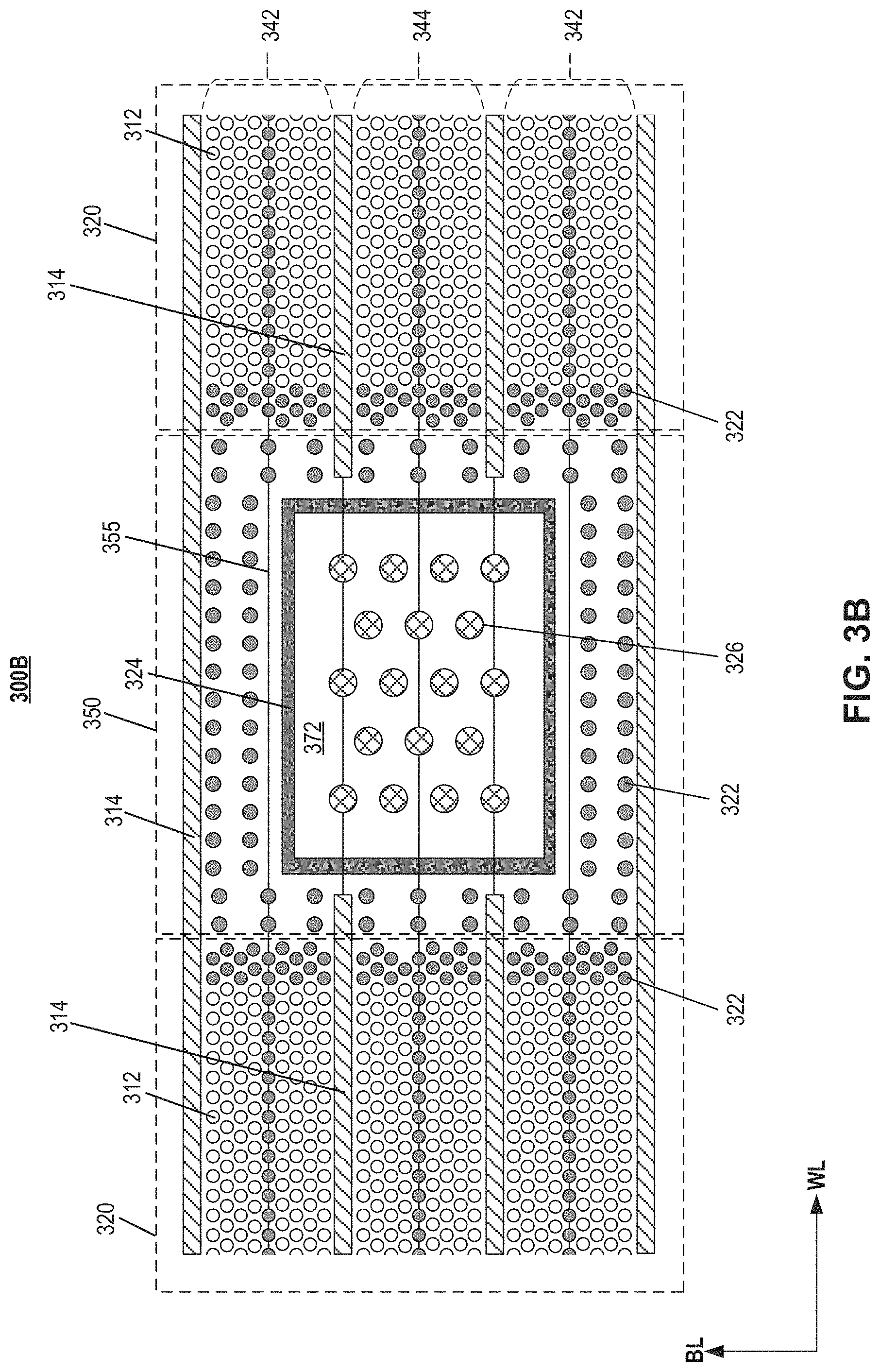 Patent US11785776 Figure 4 – Through array contact structure of three-dimensional memory device