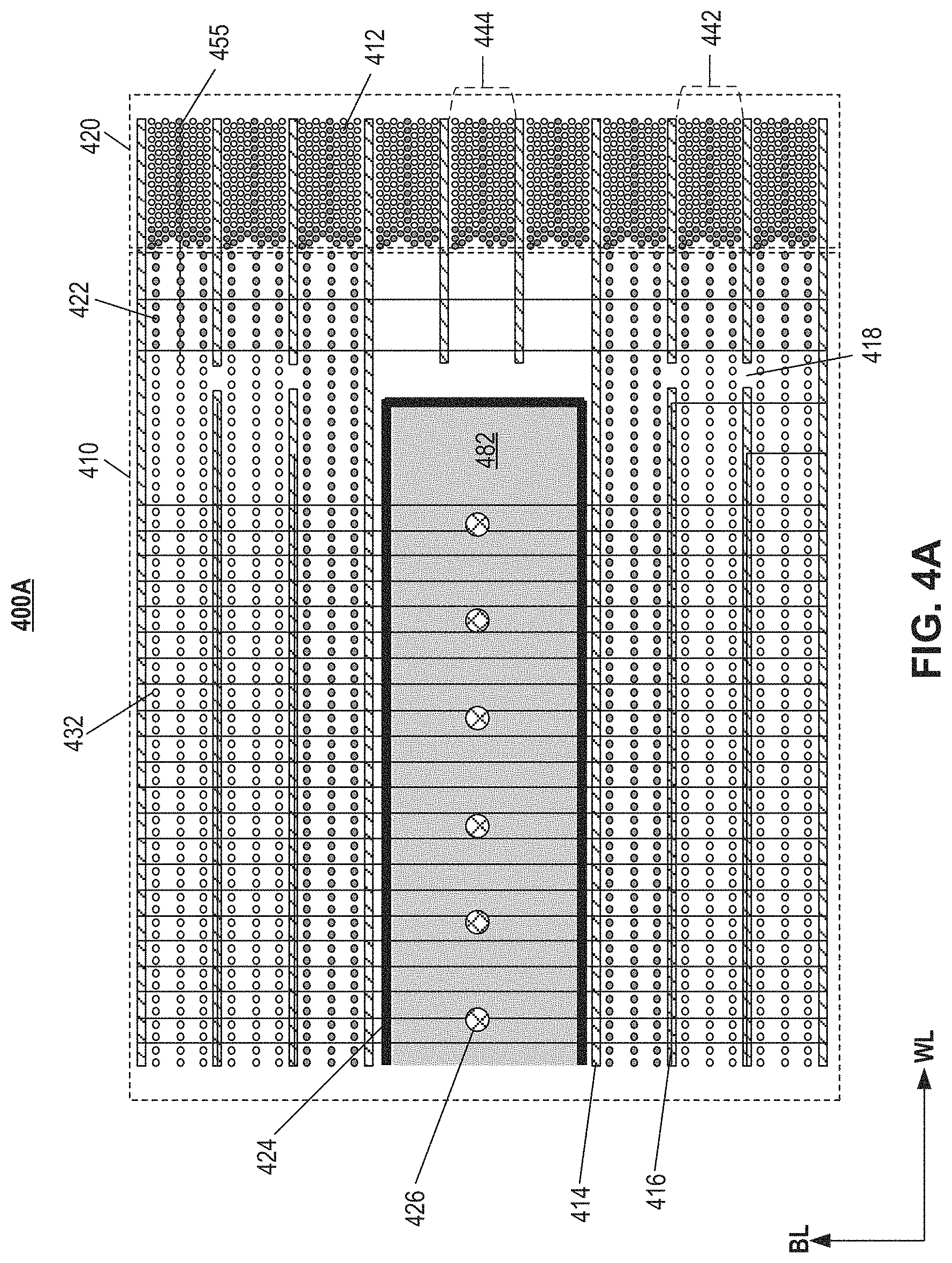 Patent US11785776 Figure 7 – Through array contact structure of three-dimensional memory device