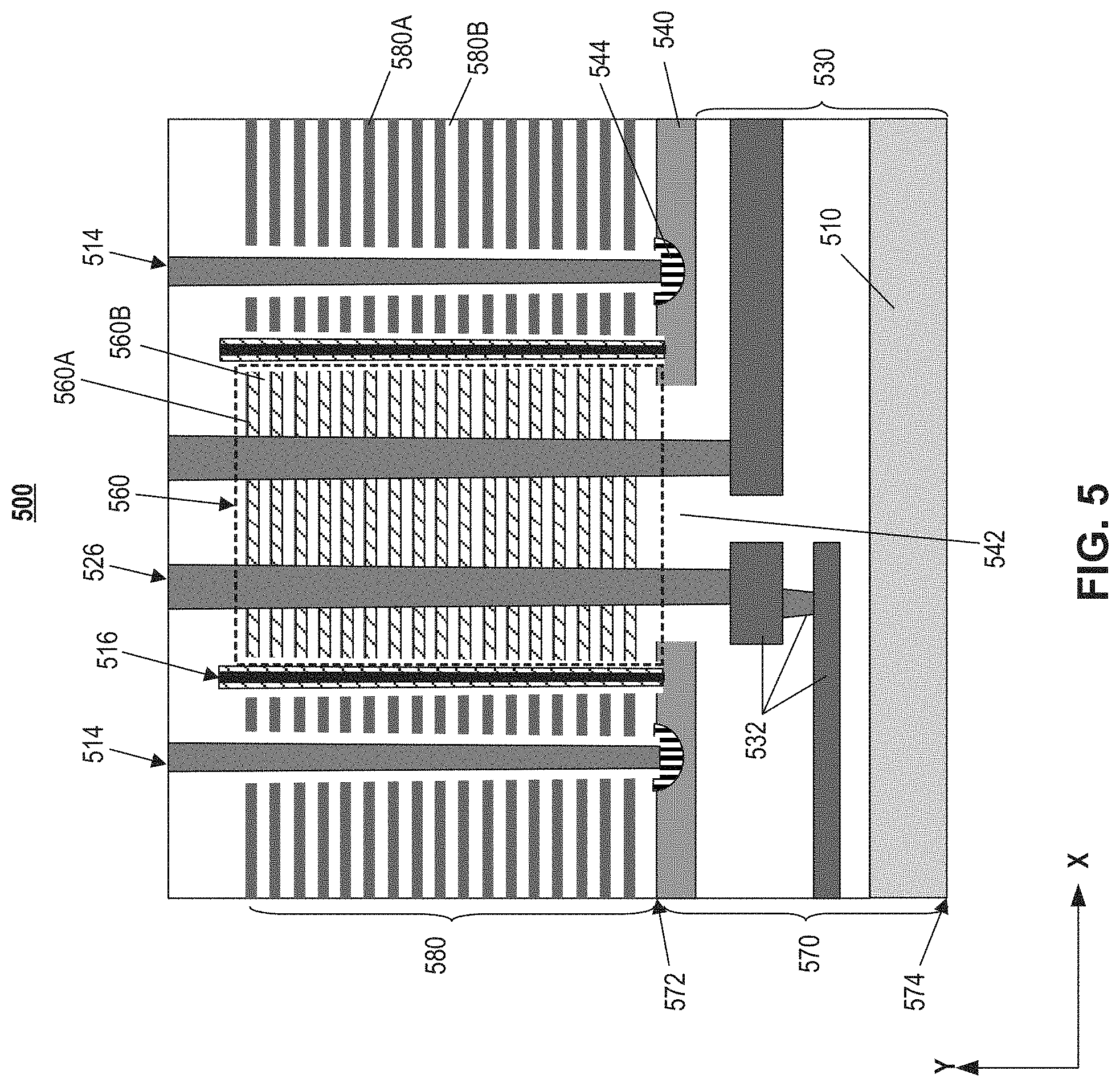 Patent US11785776 Figure 9 – Through array contact structure of three-dimensional memory device