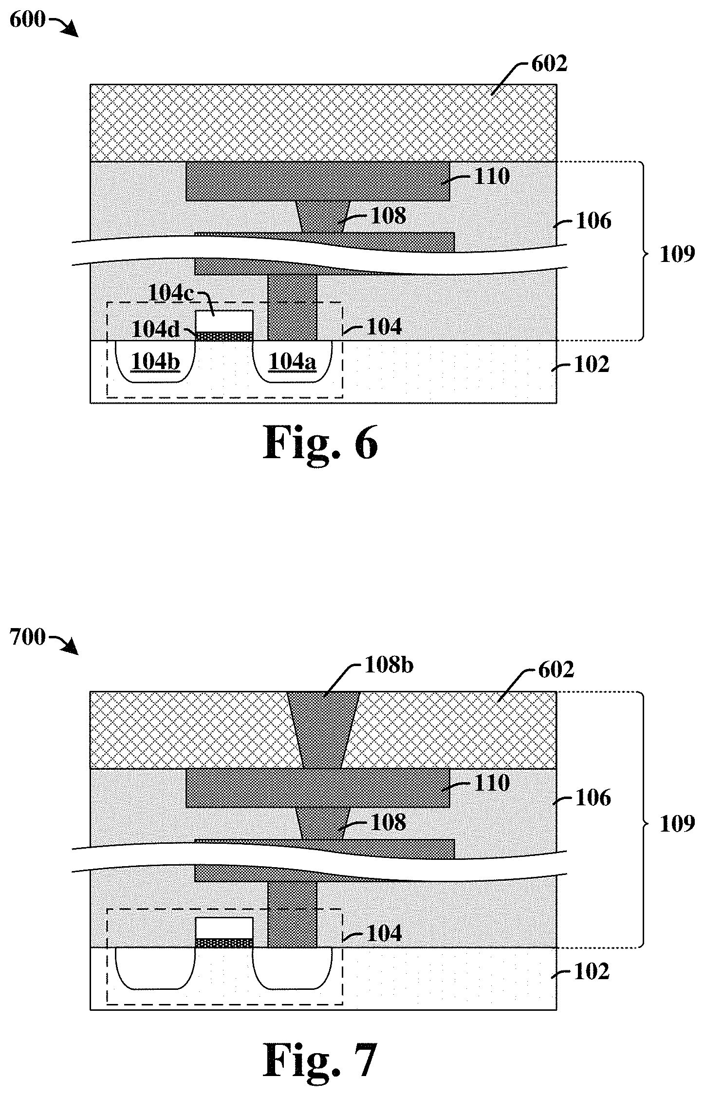 Patent US11785777 Figure 5 – FeRAM MFM structure with selective electrode etch