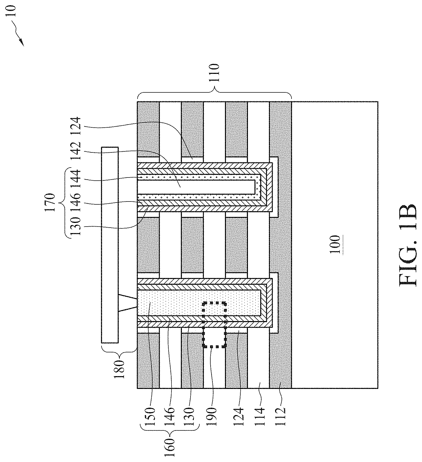 Patent US11785779 Figure 2 – Method for forming a semiconductor memory structure using a liner layer as an etch stop