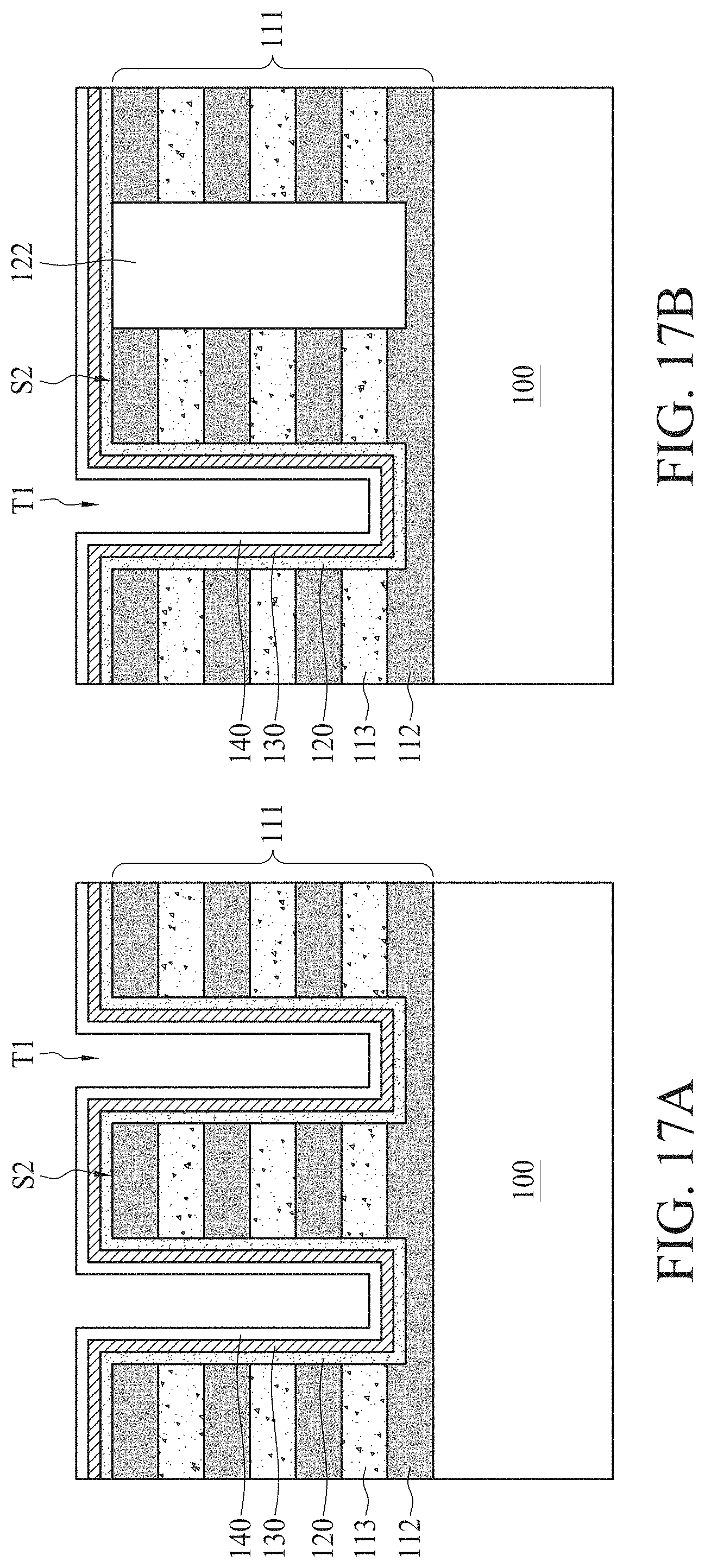 Patent US11785779 Figure 18 – Method for forming a semiconductor memory structure using a liner layer as an etch stop
