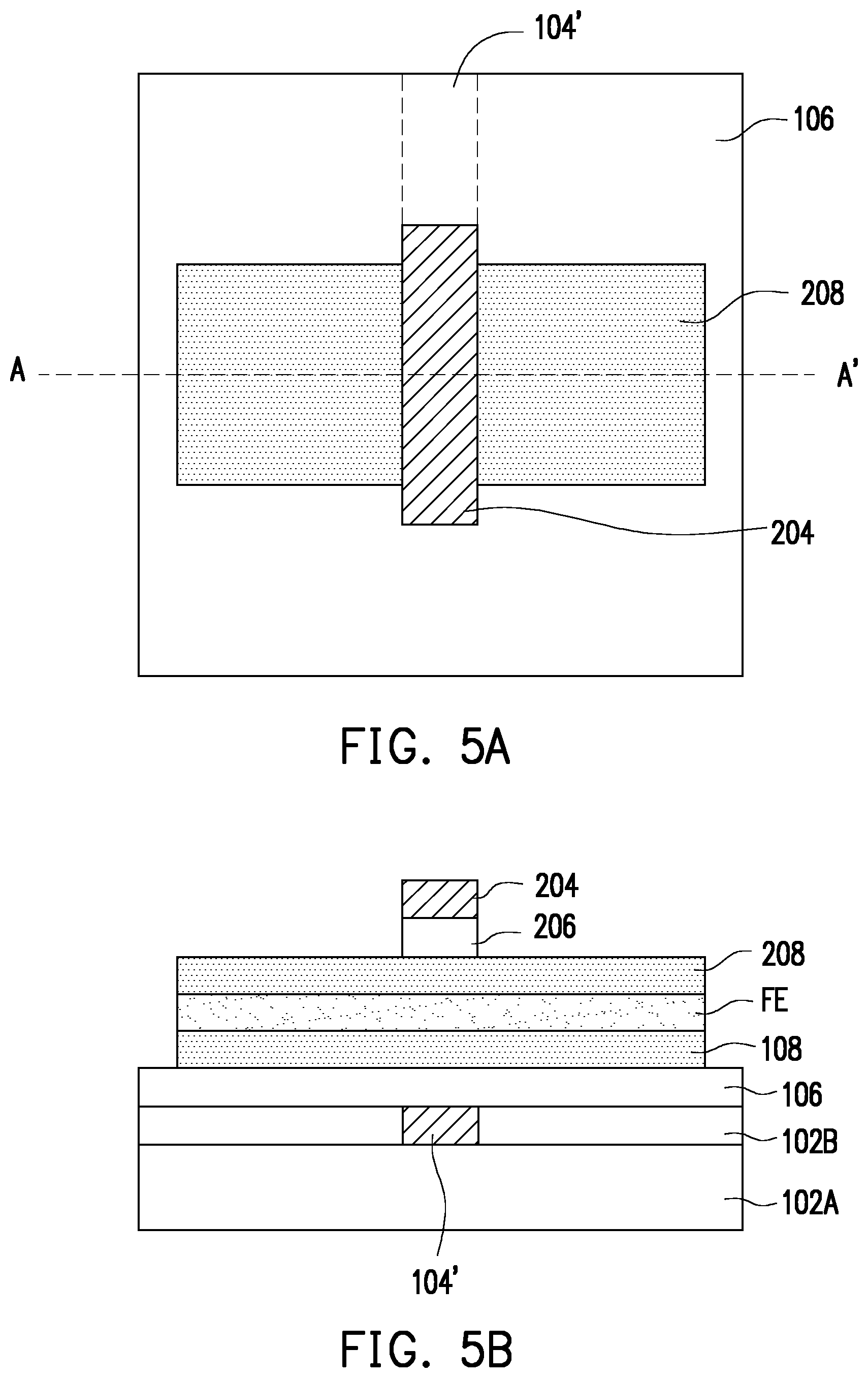 Patent US11785780 Figure 5 – Semiconductor device and method of fabricating the same