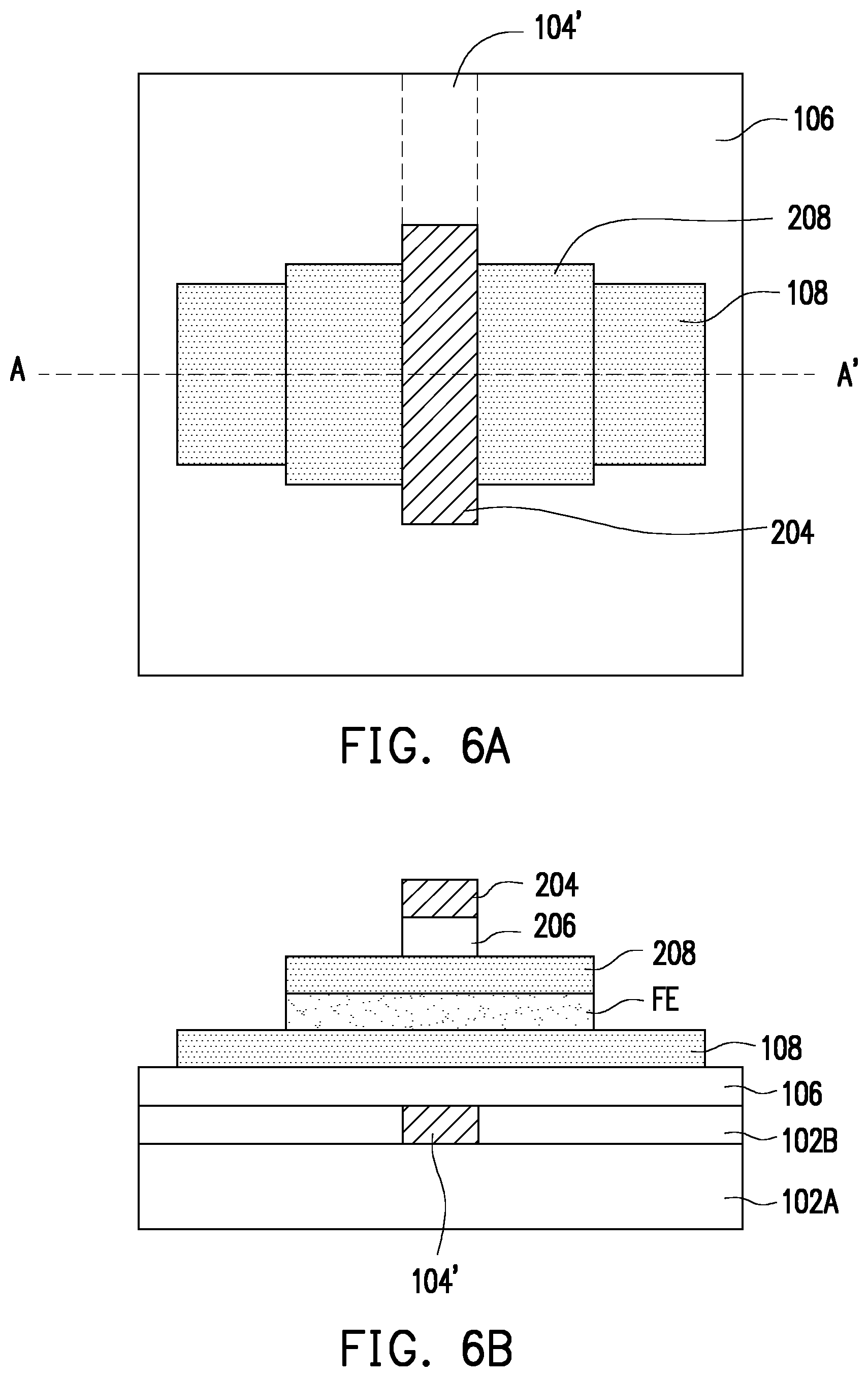 Patent US11785780 Figure 6 – Semiconductor device and method of fabricating the same