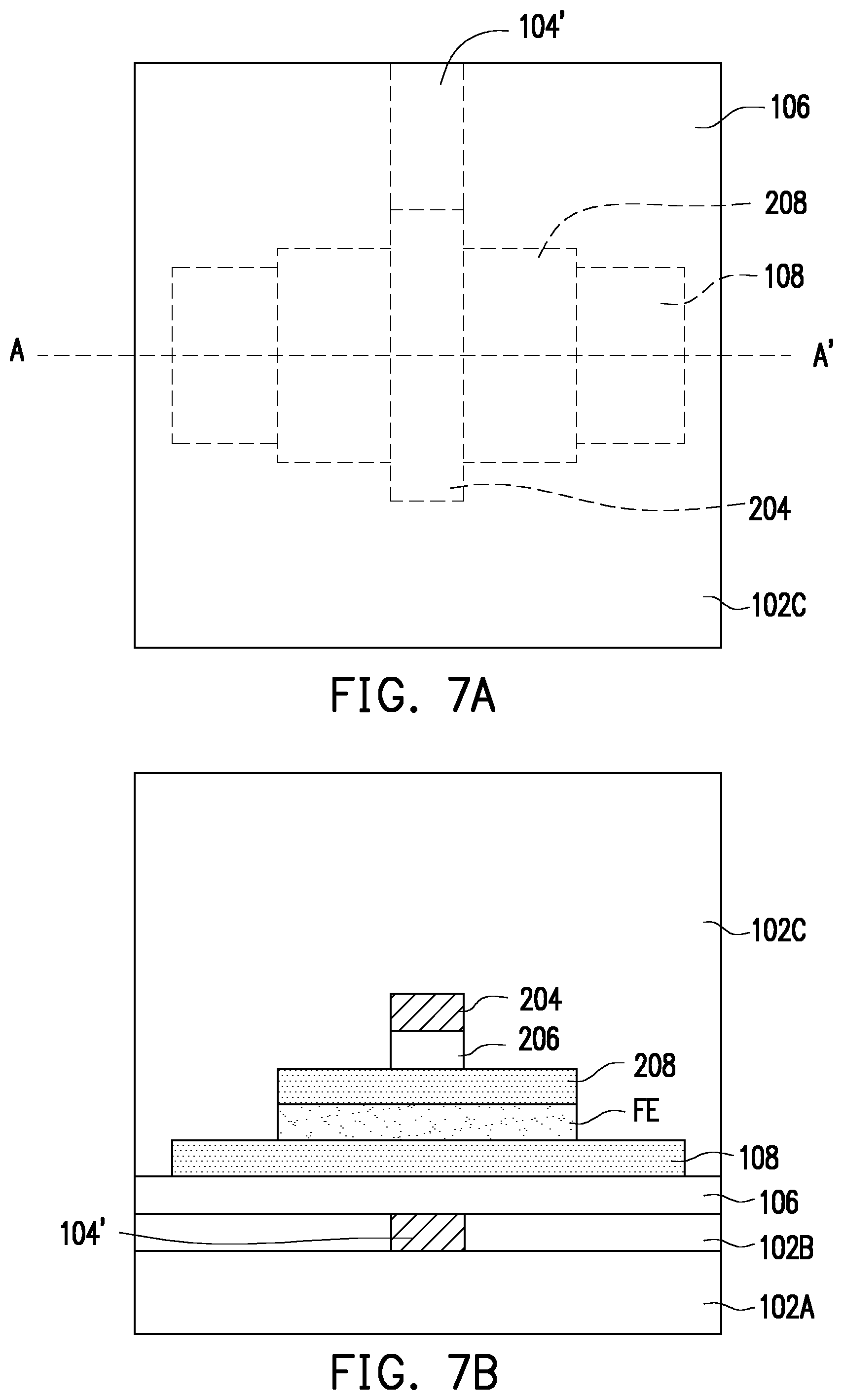 Patent US11785780 Figure 7 – Semiconductor device and method of fabricating the same