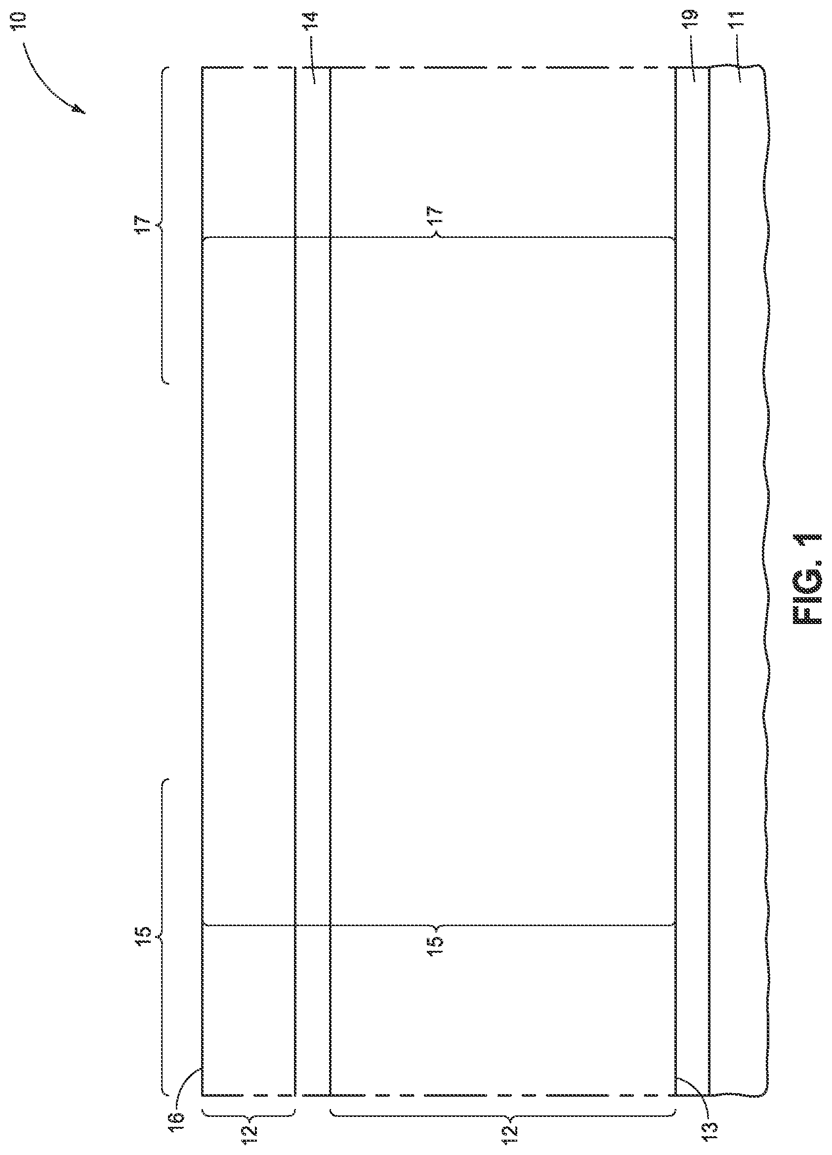 Patent US11785781 Figure 1 – Integrated circuit constructions comprising memory and methods used in the formation of integrated circuitry comprising memory