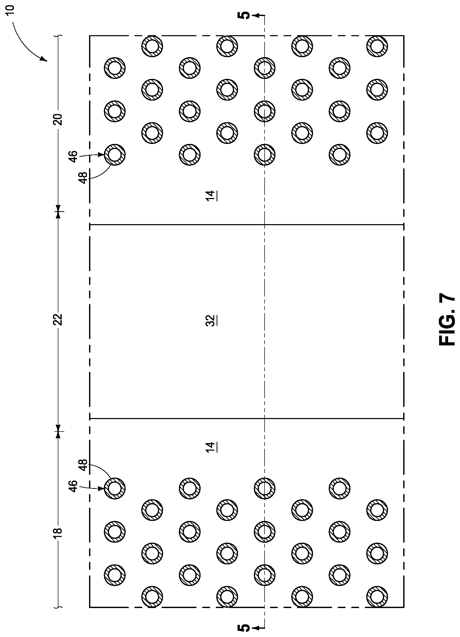 Patent US11785781 Figure 7 – Integrated circuit constructions comprising memory and methods used in the formation of integrated circuitry comprising memory