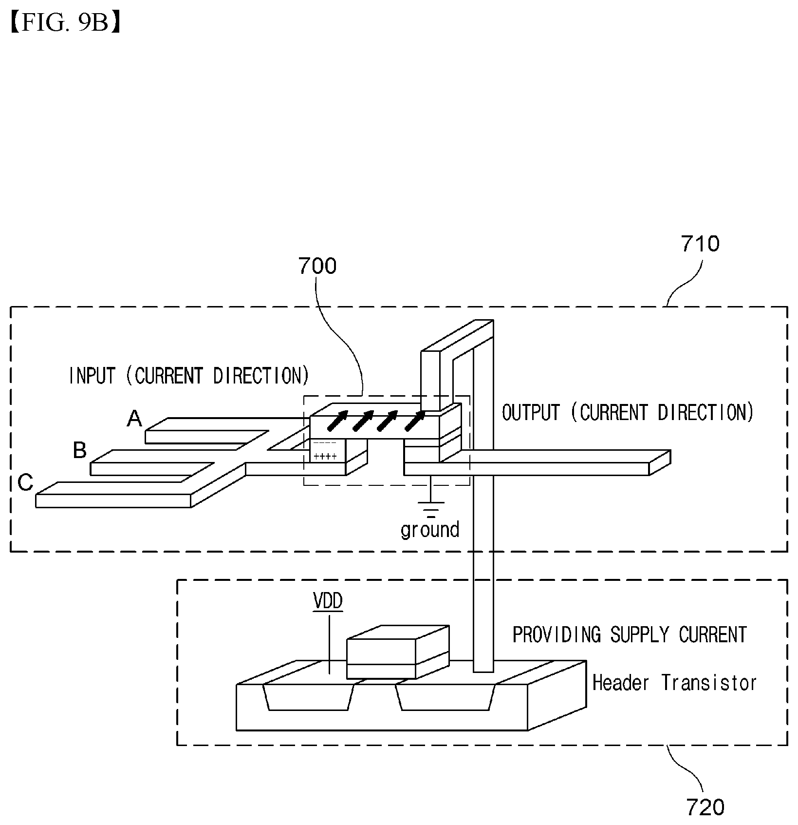 Patent US11785783 Figure 13 – Spin logic device based on spin-charge conversion and spin logic array using the same