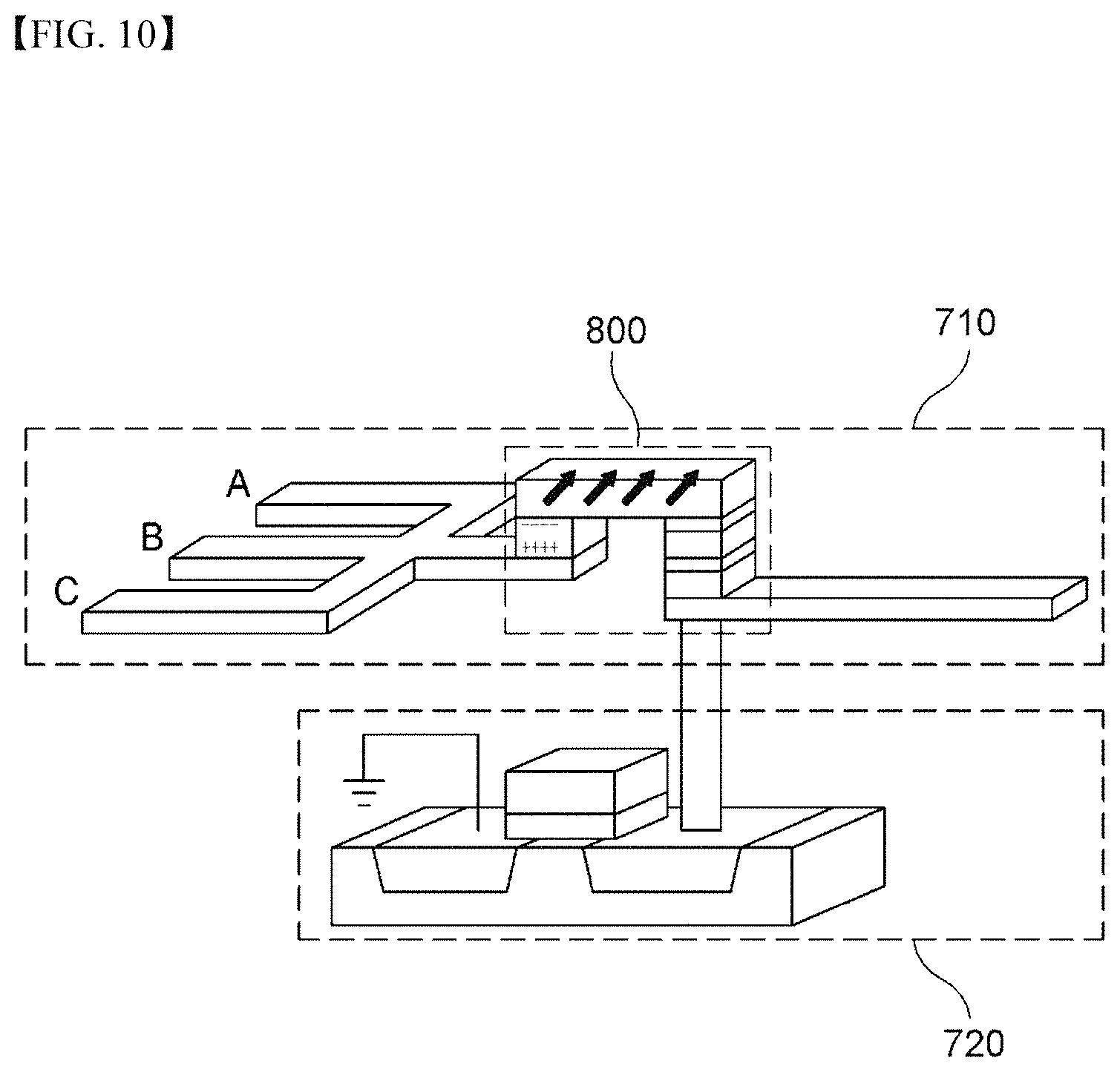 Patent US11785783 Figure 15 – Spin logic device based on spin-charge conversion and spin logic array using the same