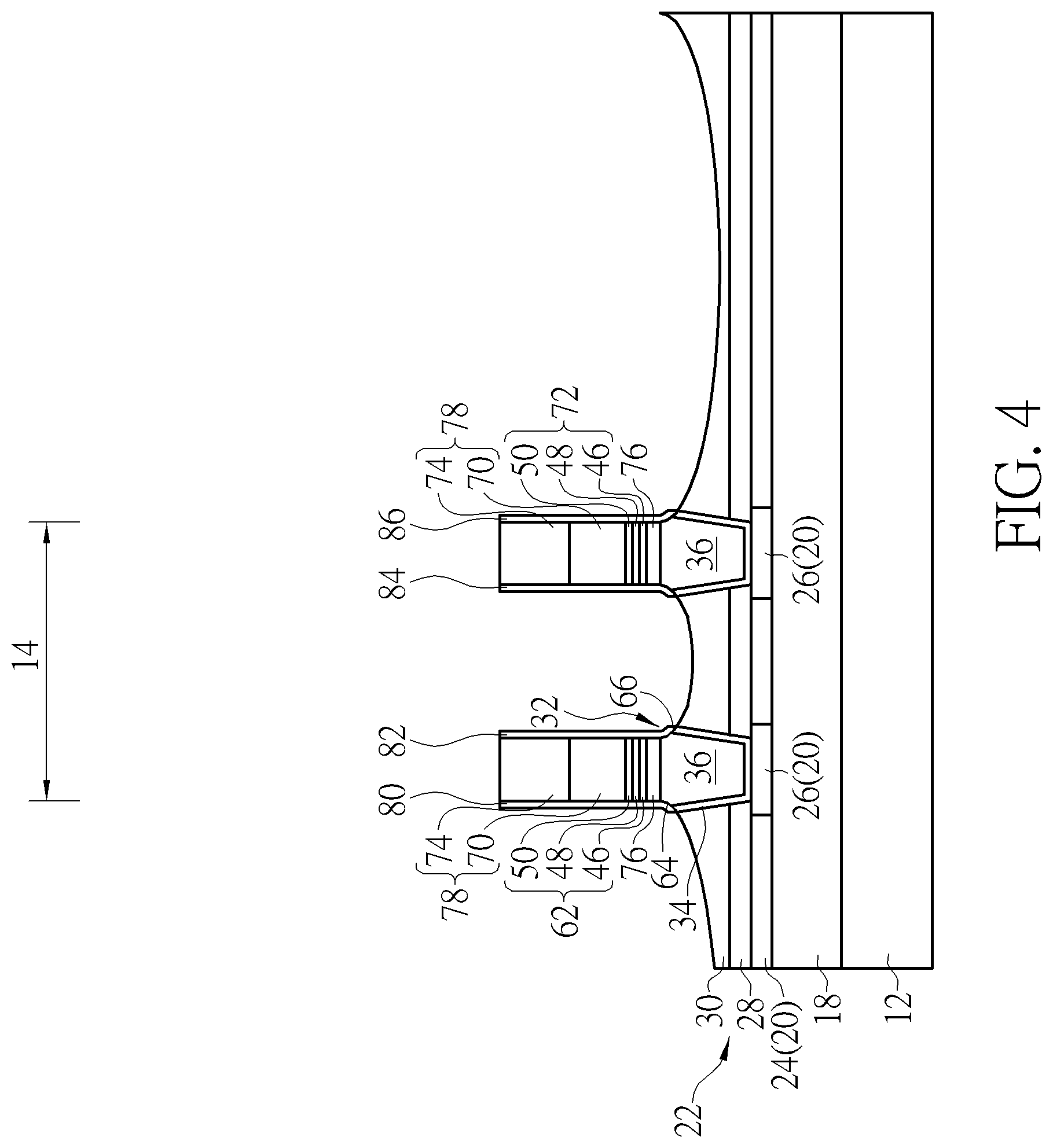 Patent US11785785 Figure 4 – Semiconductor device and method for fabricating the same