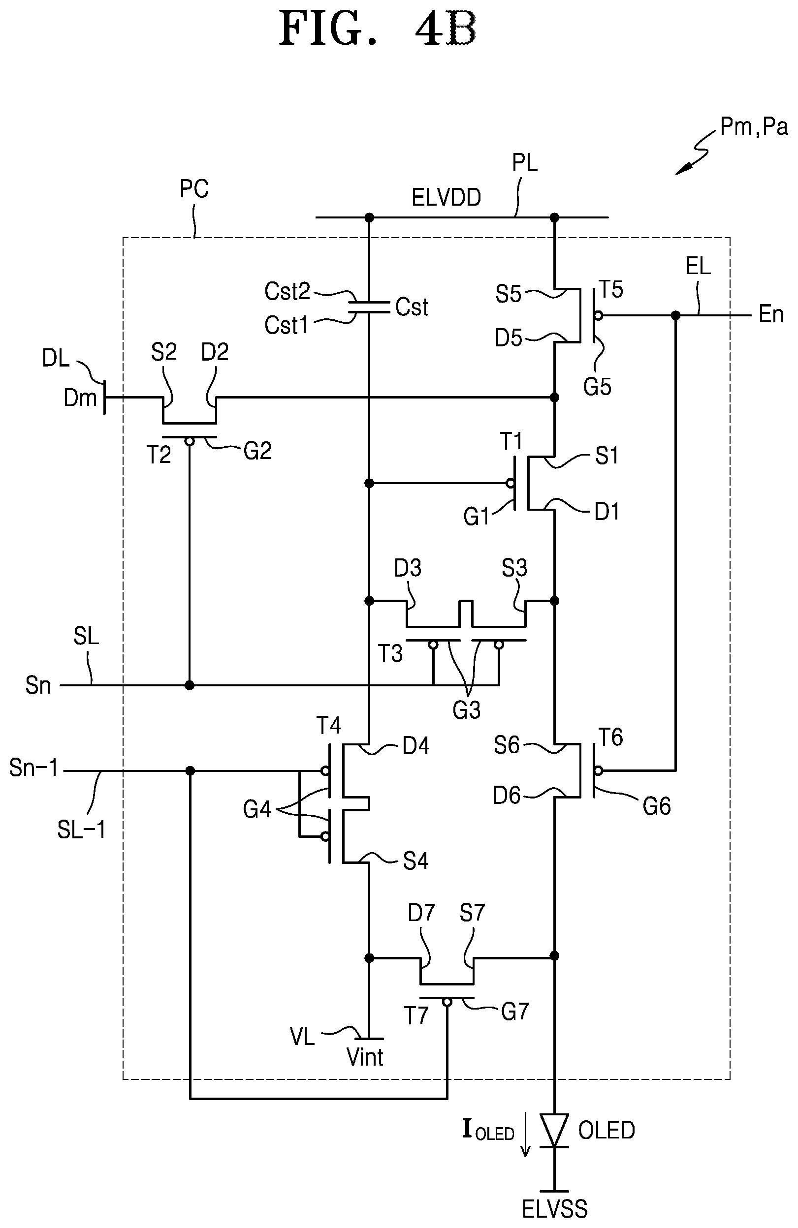 Patent US11785792 Figure 5 – Display apparatus having transmission area and method of manufacturing the same