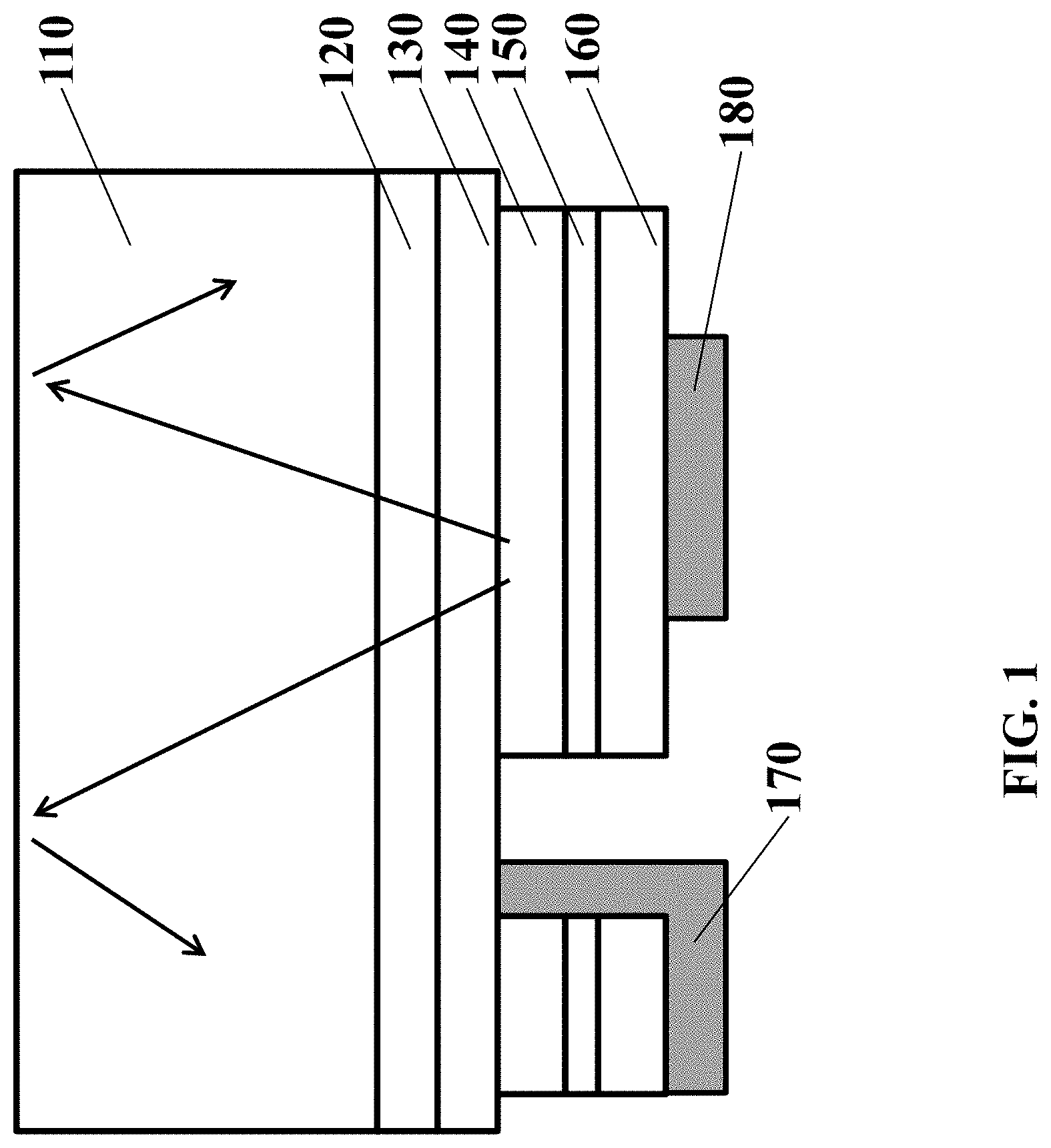 Patent US11785793 Figure 1 – Flip-chip light emitting diode and manufacturing method thereof