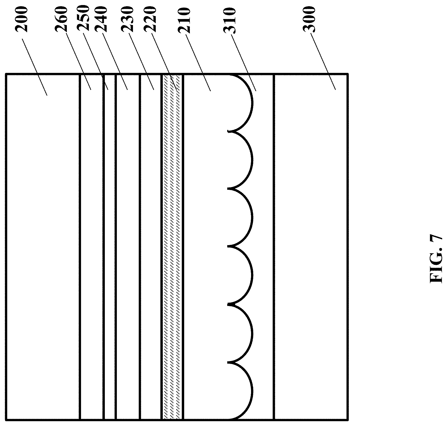 Patent US11785793 Figure 7 – Flip-chip light emitting diode and manufacturing method thereof