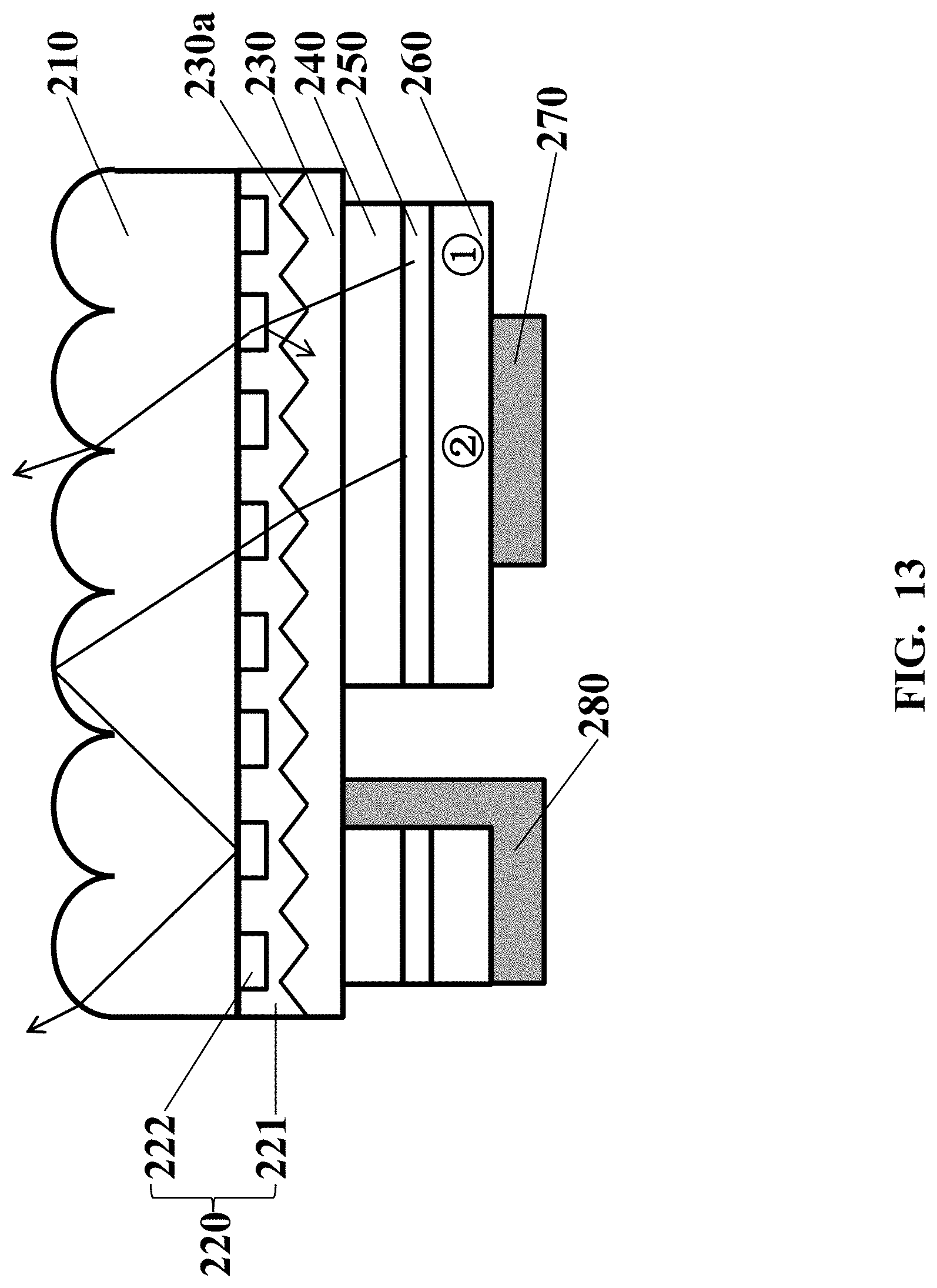 Patent US11785793 Figure 13 – Flip-chip light emitting diode and manufacturing method thereof
