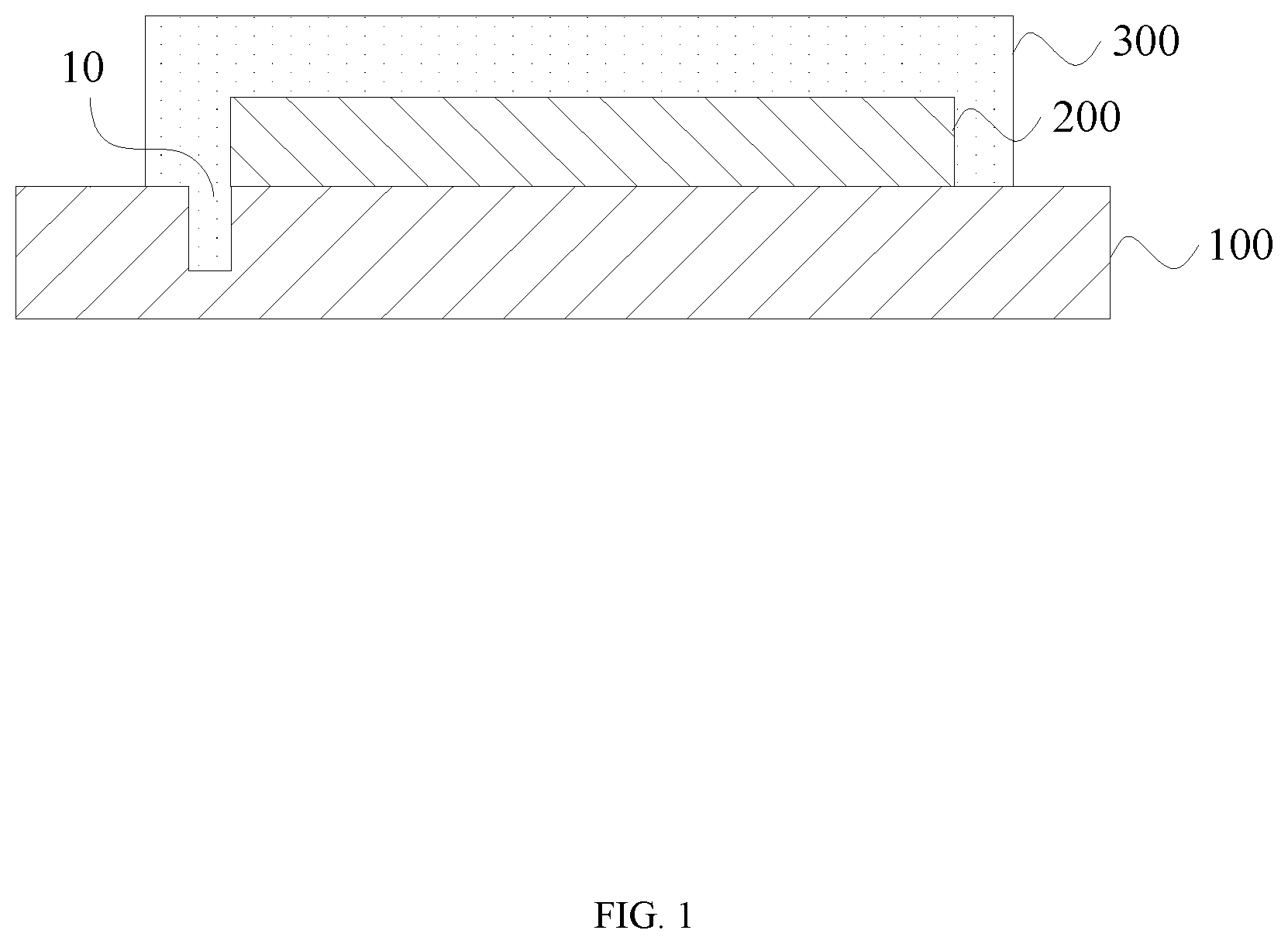 Patent US11785794 Figure 1 – OLED package structure, display panel and method for preparing package structure