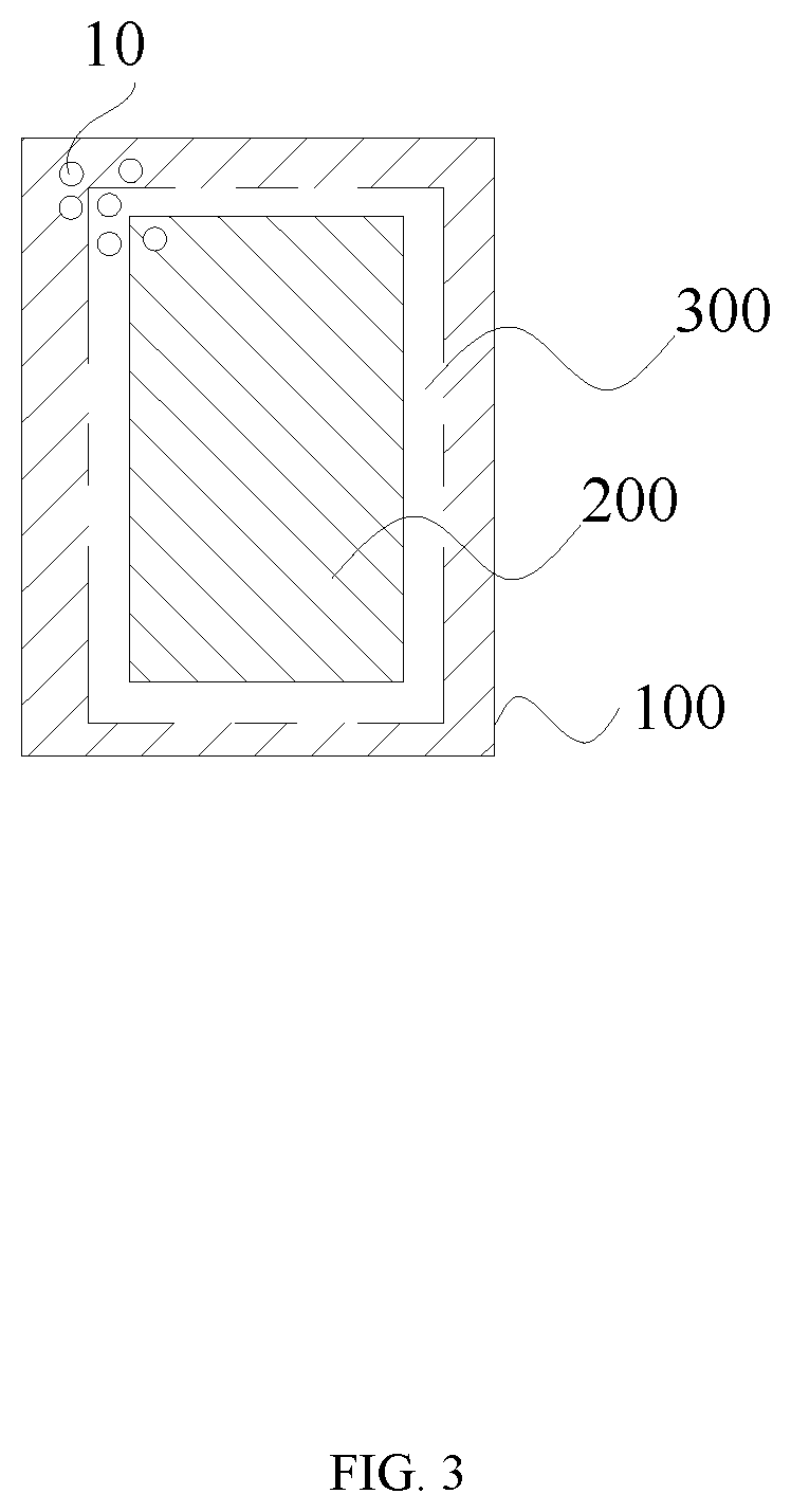 Patent US11785794 Figure 3 – OLED package structure, display panel and method for preparing package structure