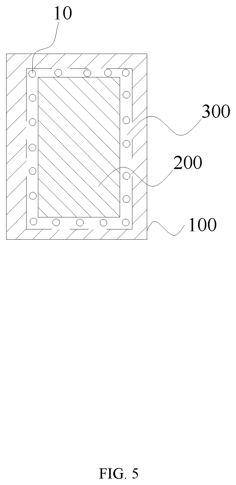 Patent US11785794 Figure 5 – OLED package structure, display panel and method for preparing package structure