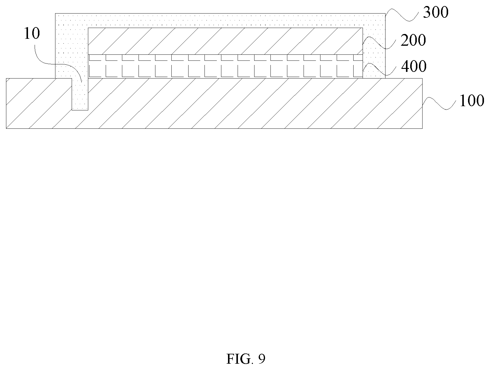 Patent US11785794 Figure 9 – OLED package structure, display panel and method for preparing package structure
