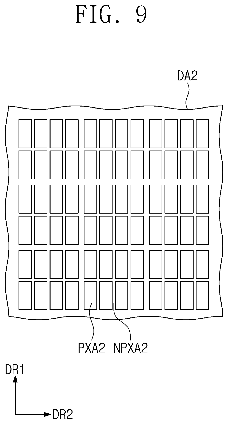 Patent US11785795 Figure 10 – Display device including protective layer below substrate