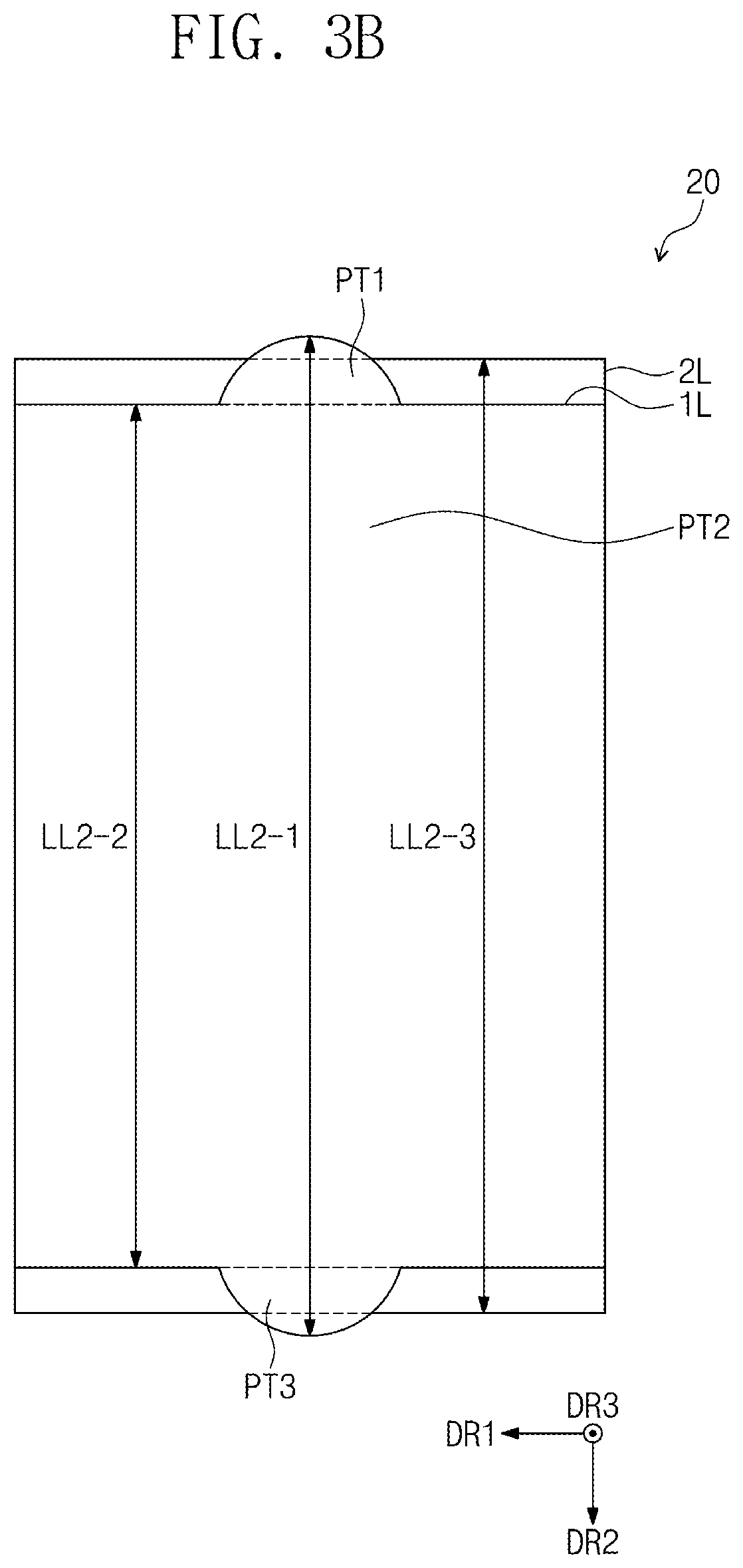 Patent US11785796 Figure 4 – Display device including multi-portion barrier layer