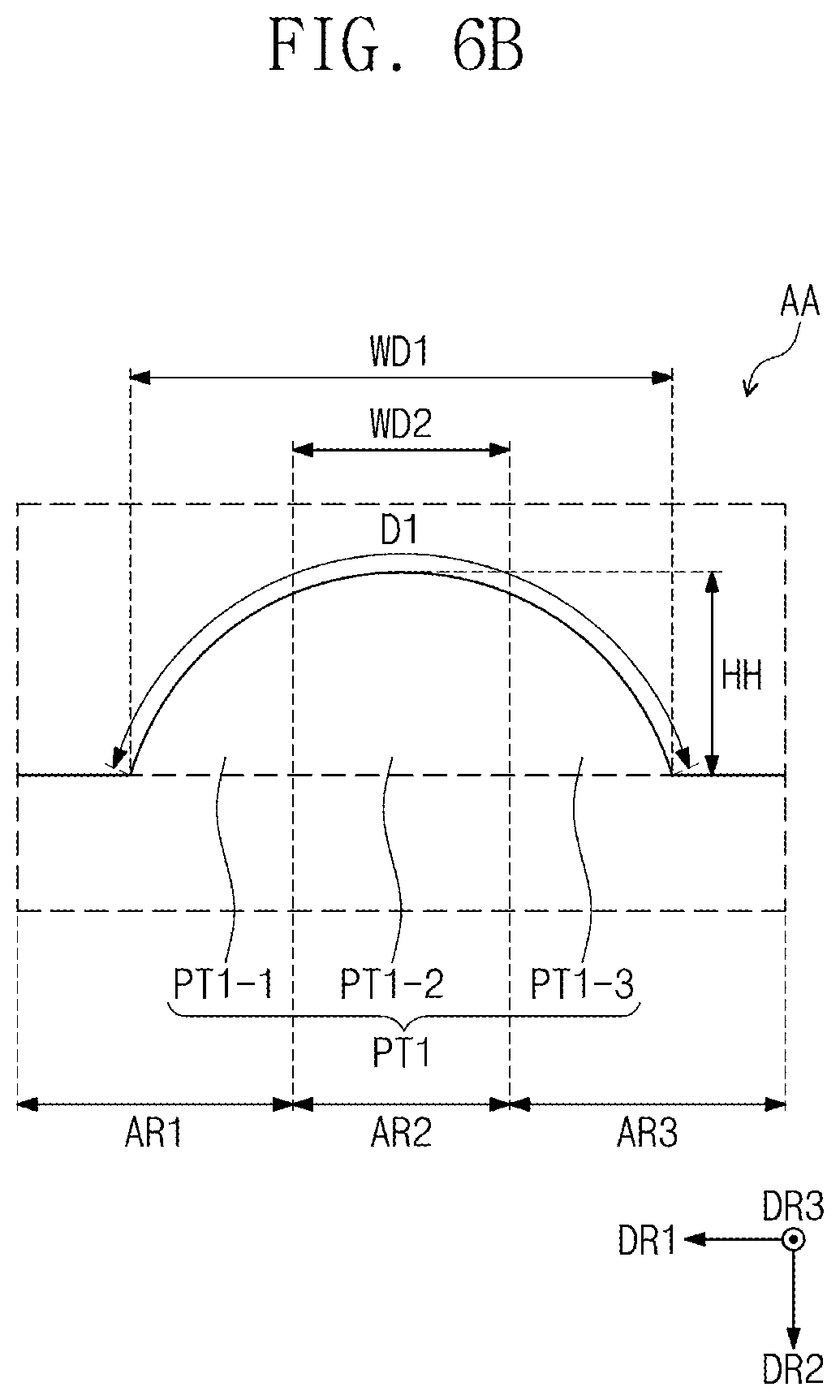Patent US11785796 Figure 10 – Display device including multi-portion barrier layer