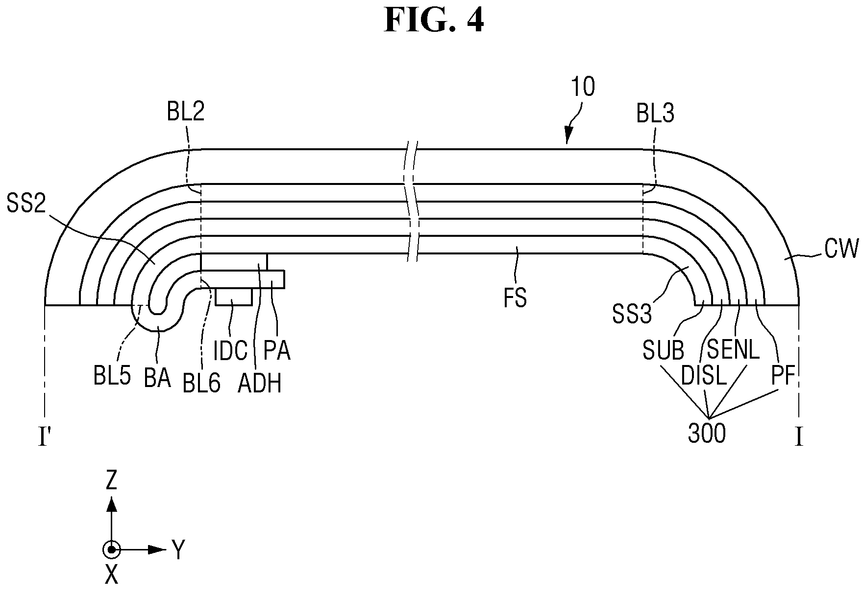 Patent US11785797 Figure 4 – Display device