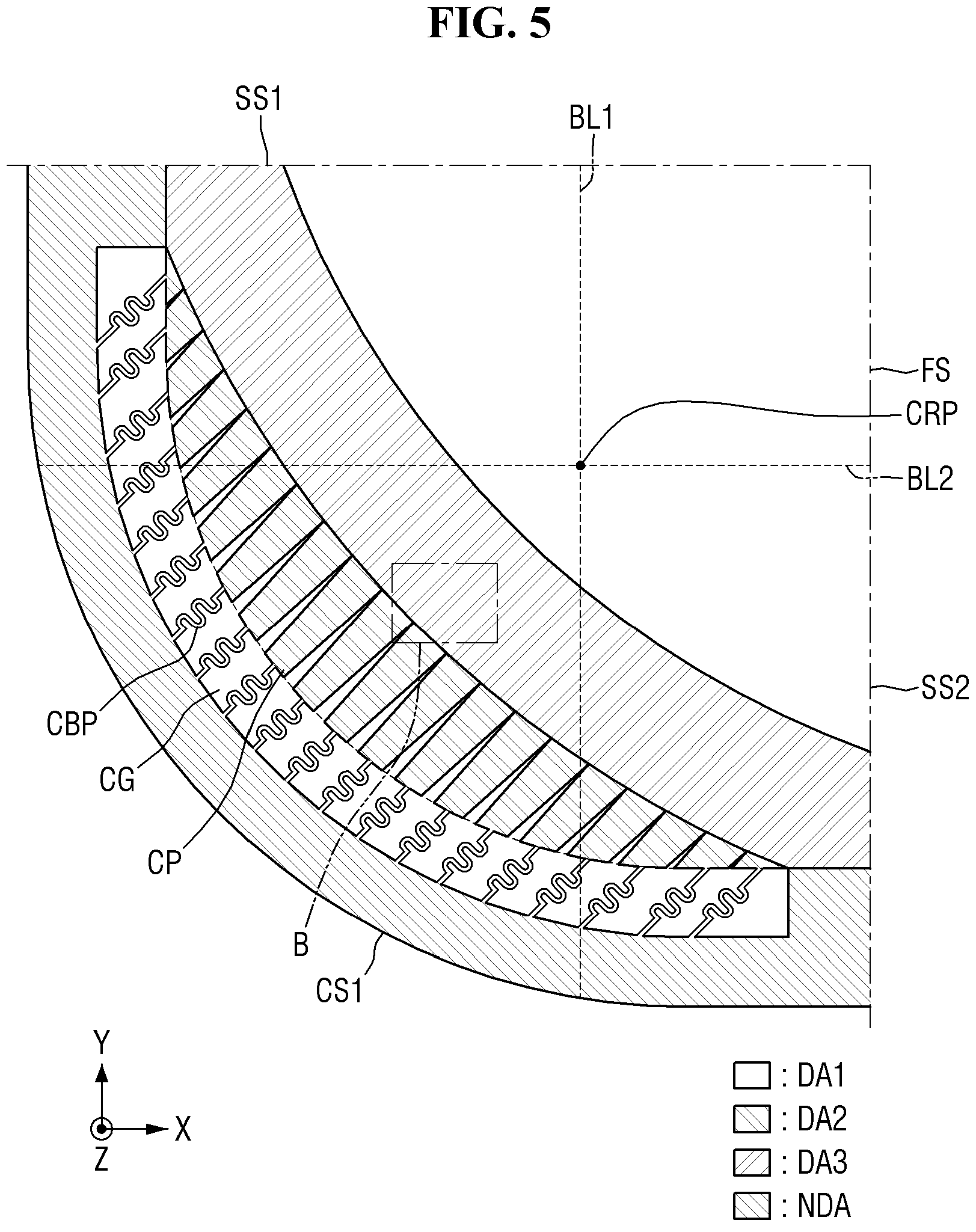 Patent US11785797 Figure 5 – Display device