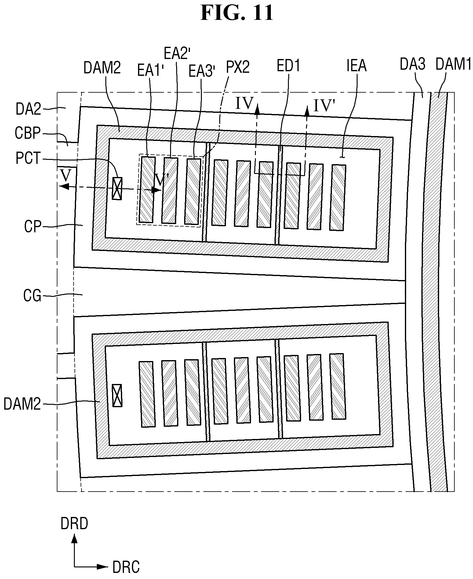 Patent US11785797 Figure 11 – Display device