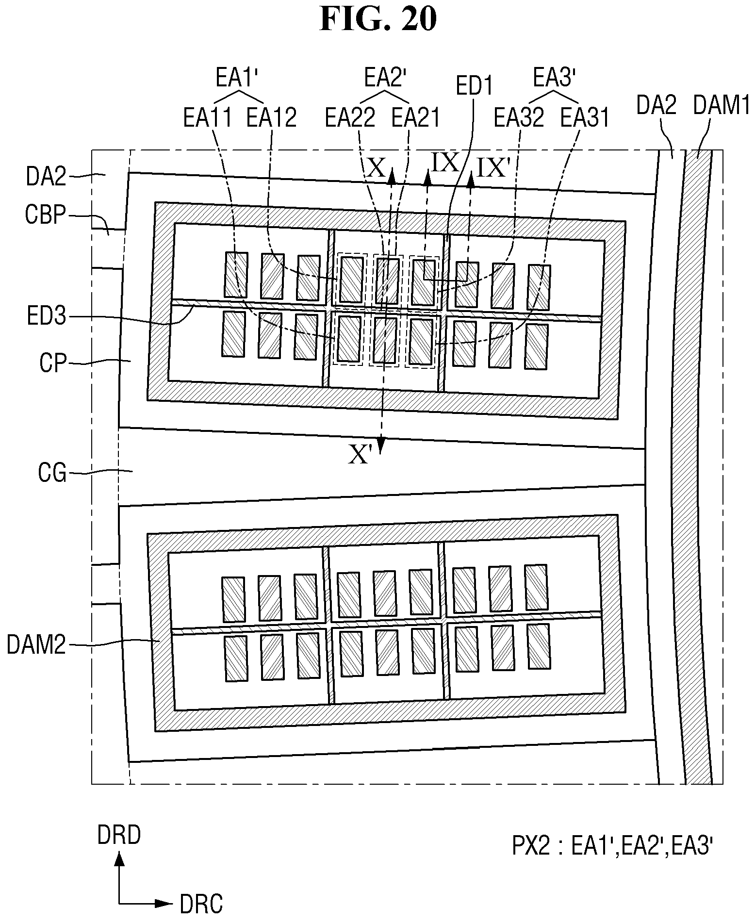 Patent US11785797 Figure 20 – Display device
