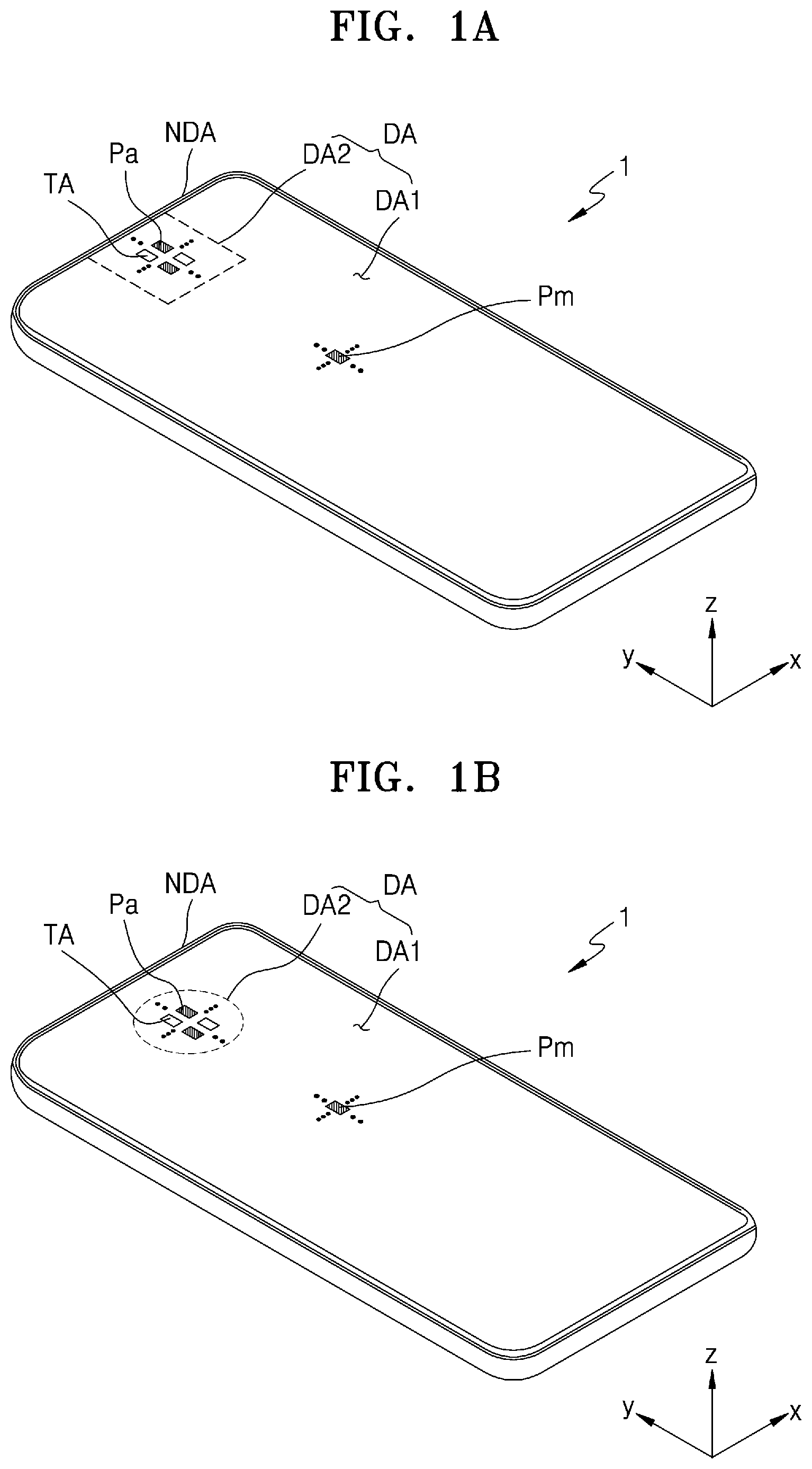 Patent US11785799 Figure 1 – Display apparatus including multi-base and multi-barrier layer substrate