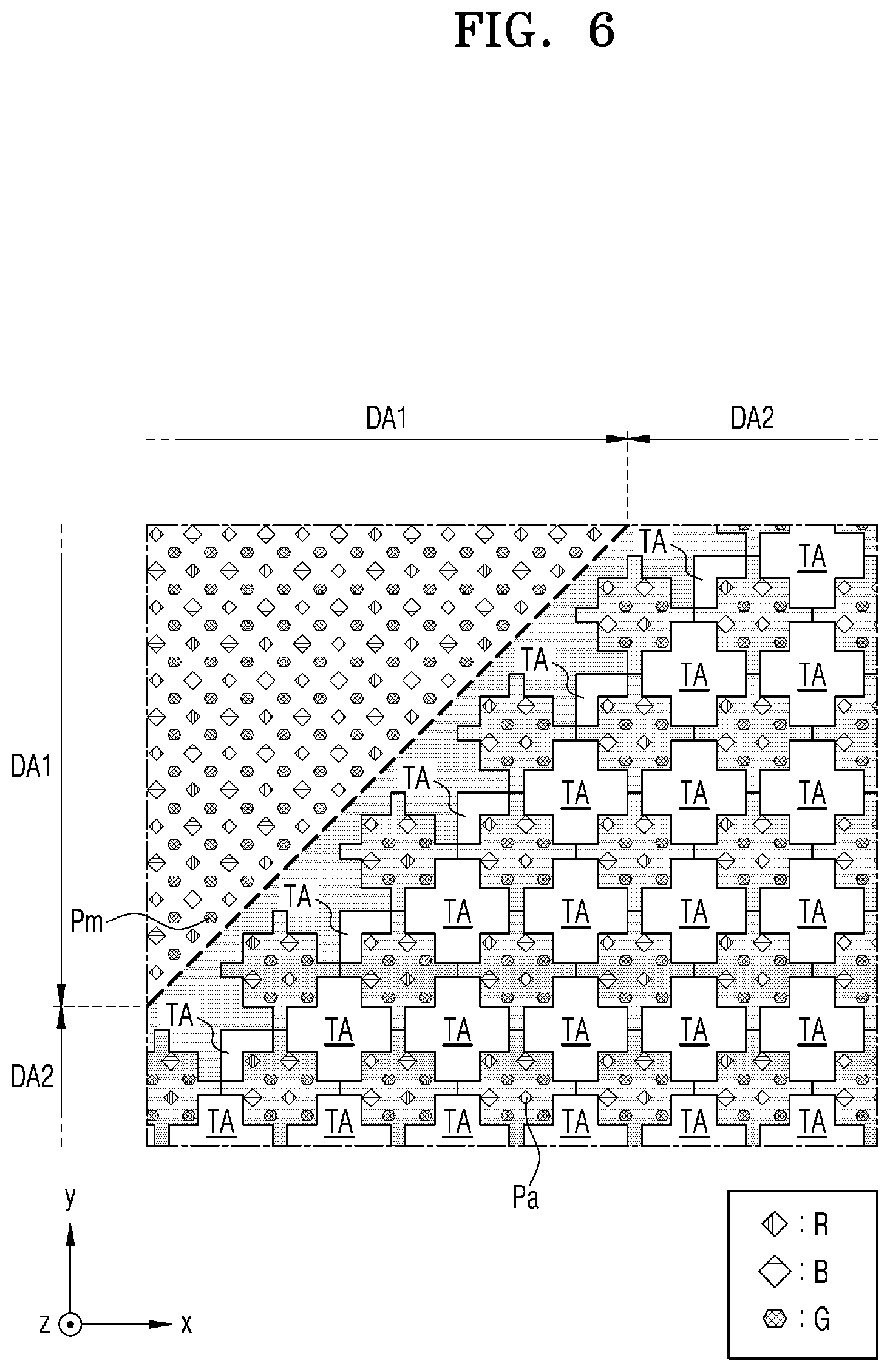 Patent US11785799 Figure 5 – Display apparatus including multi-base and multi-barrier layer substrate
