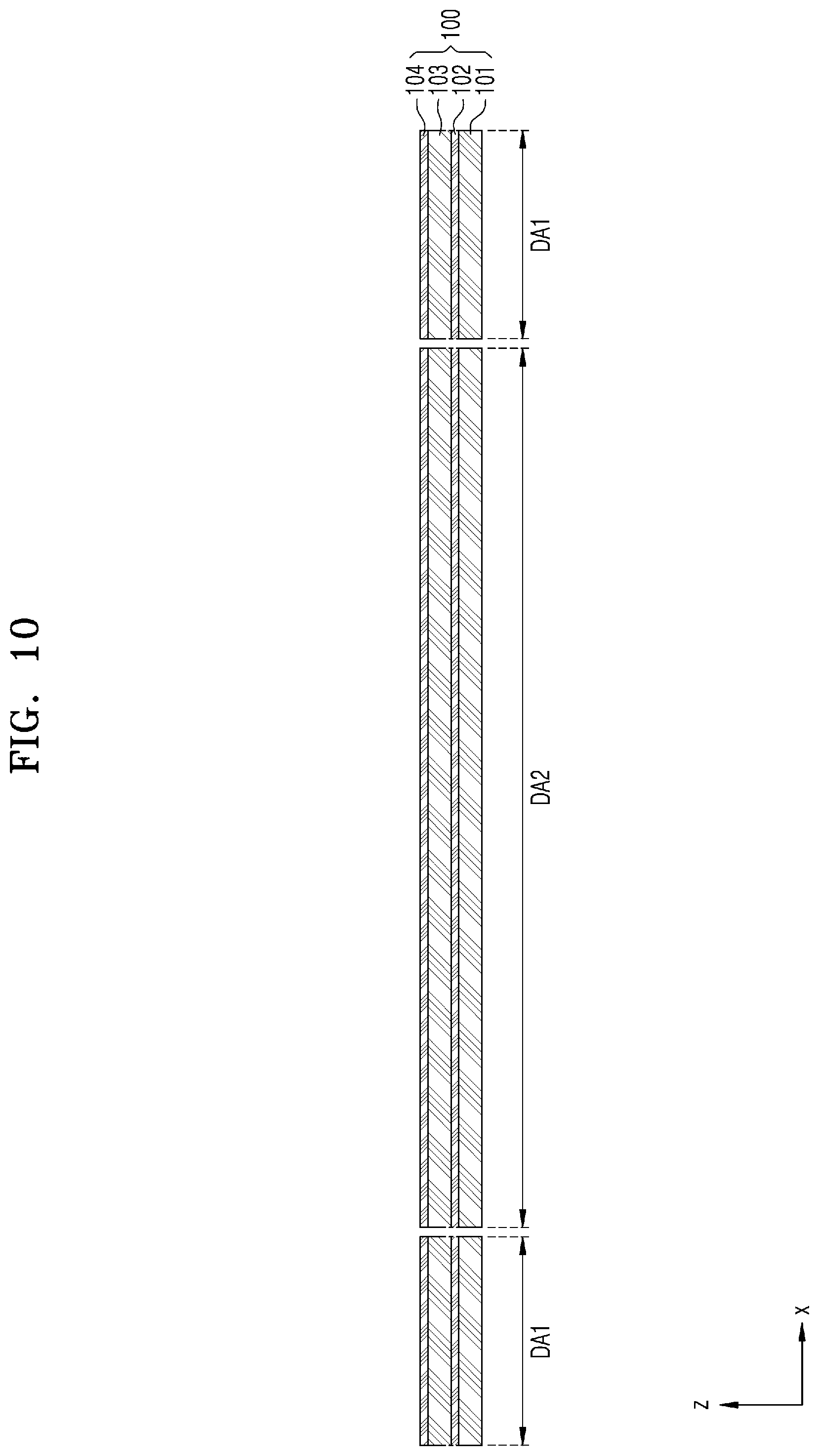 Patent US11785799 Figure 9 – Display apparatus including multi-base and multi-barrier layer substrate