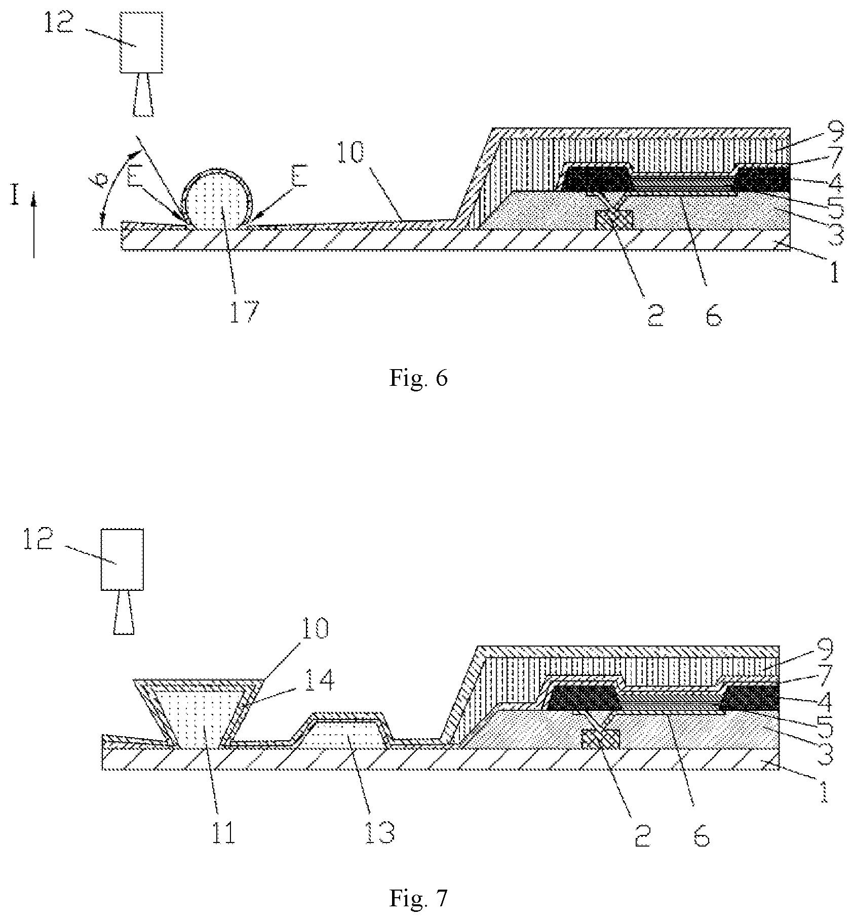 Patent US11785801 Figure 4 – Display substrate with water-blocking structure, fabrication method thereof, display panel and display apparatus