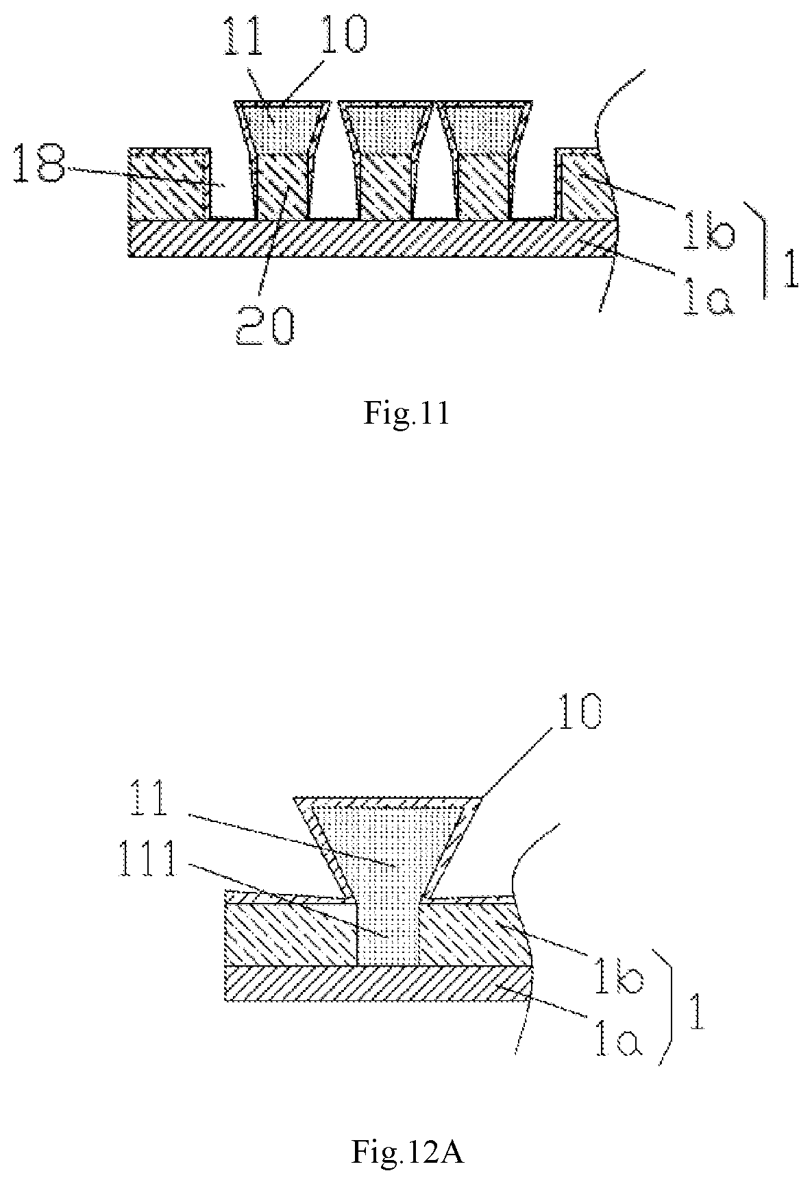 Patent US11785801 Figure 7 – Display substrate with water-blocking structure, fabrication method thereof, display panel and display apparatus
