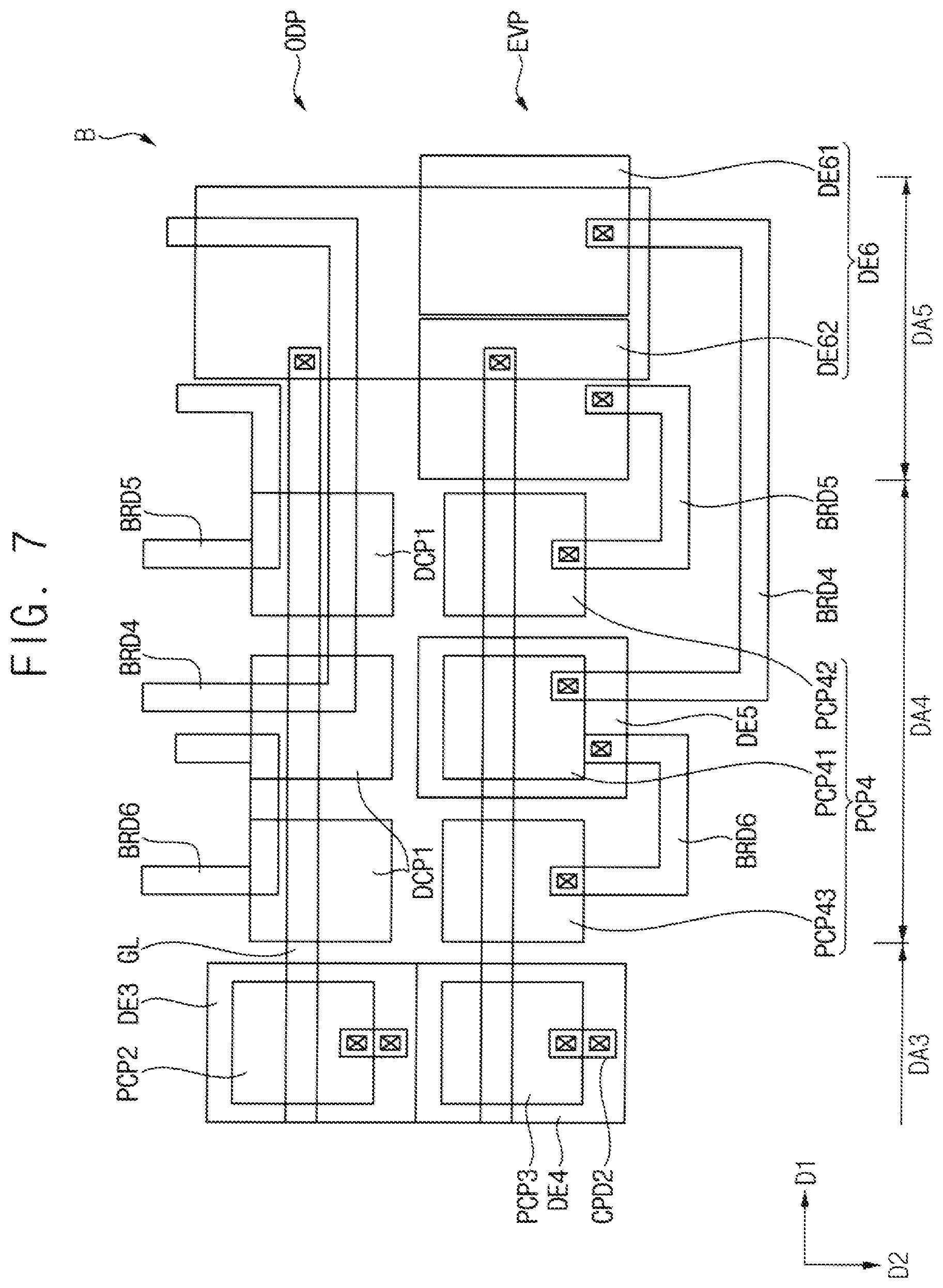 Patent US11785803 Figure 7 – Display device