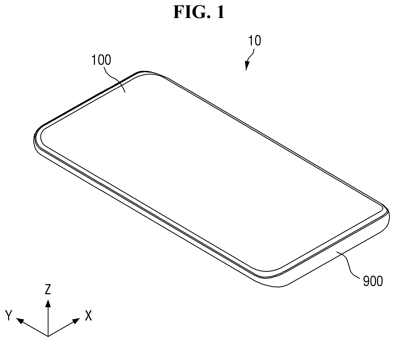 Patent US11785805 Figure 1 – Display device with pixel circuit having a plurality of transistors